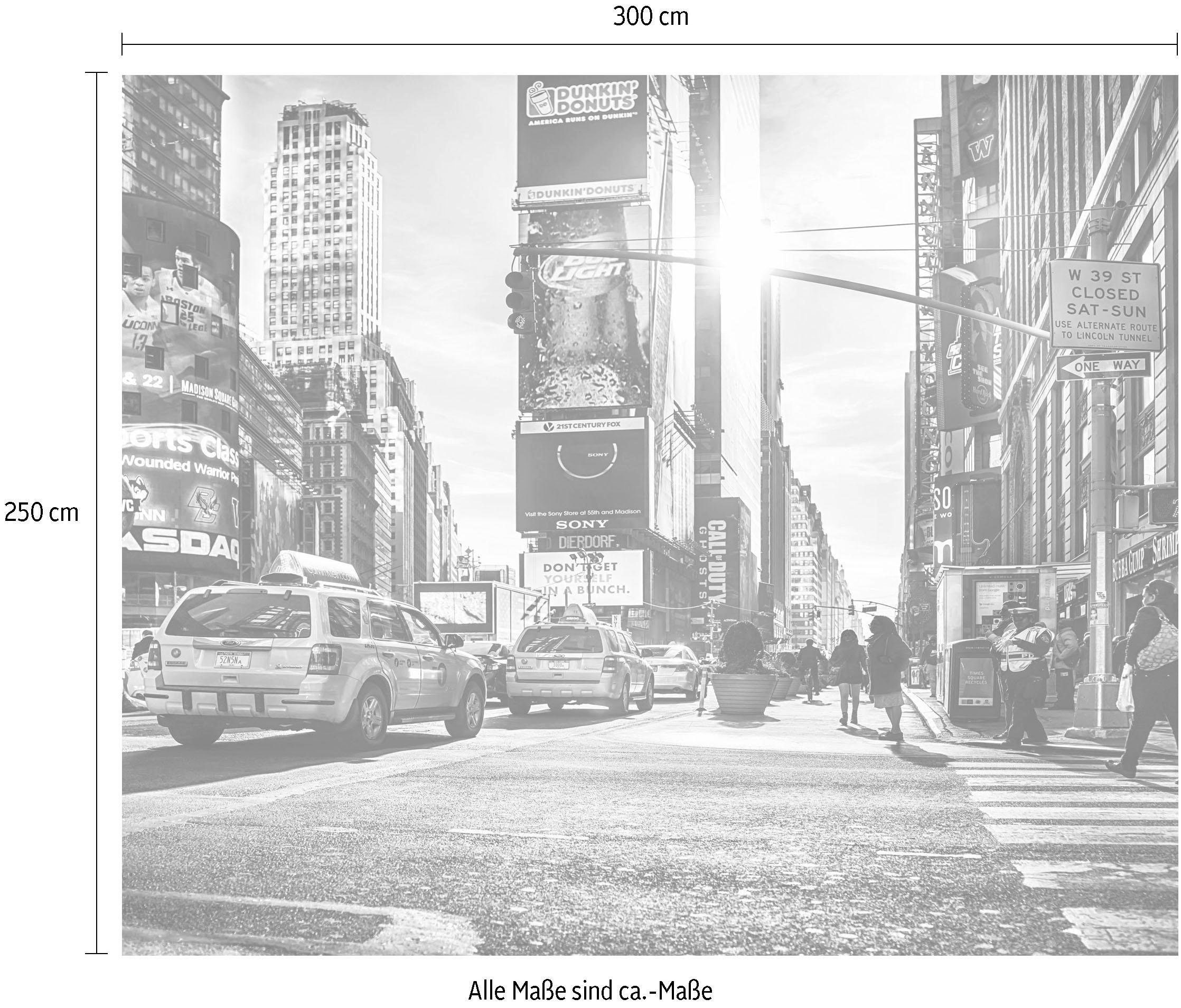 Komar Vliestapete »Times Square«, 300x250 cm (Breite x Höhe), Vliestapete,  100 cm Bahnbreite online kaufen | mit 3 Jahren XXL Garantie