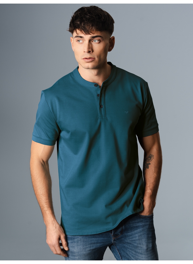 Trigema Poloshirt »TRIGEMA Poloshirt mit Stehkragen«, (1 tlg.)