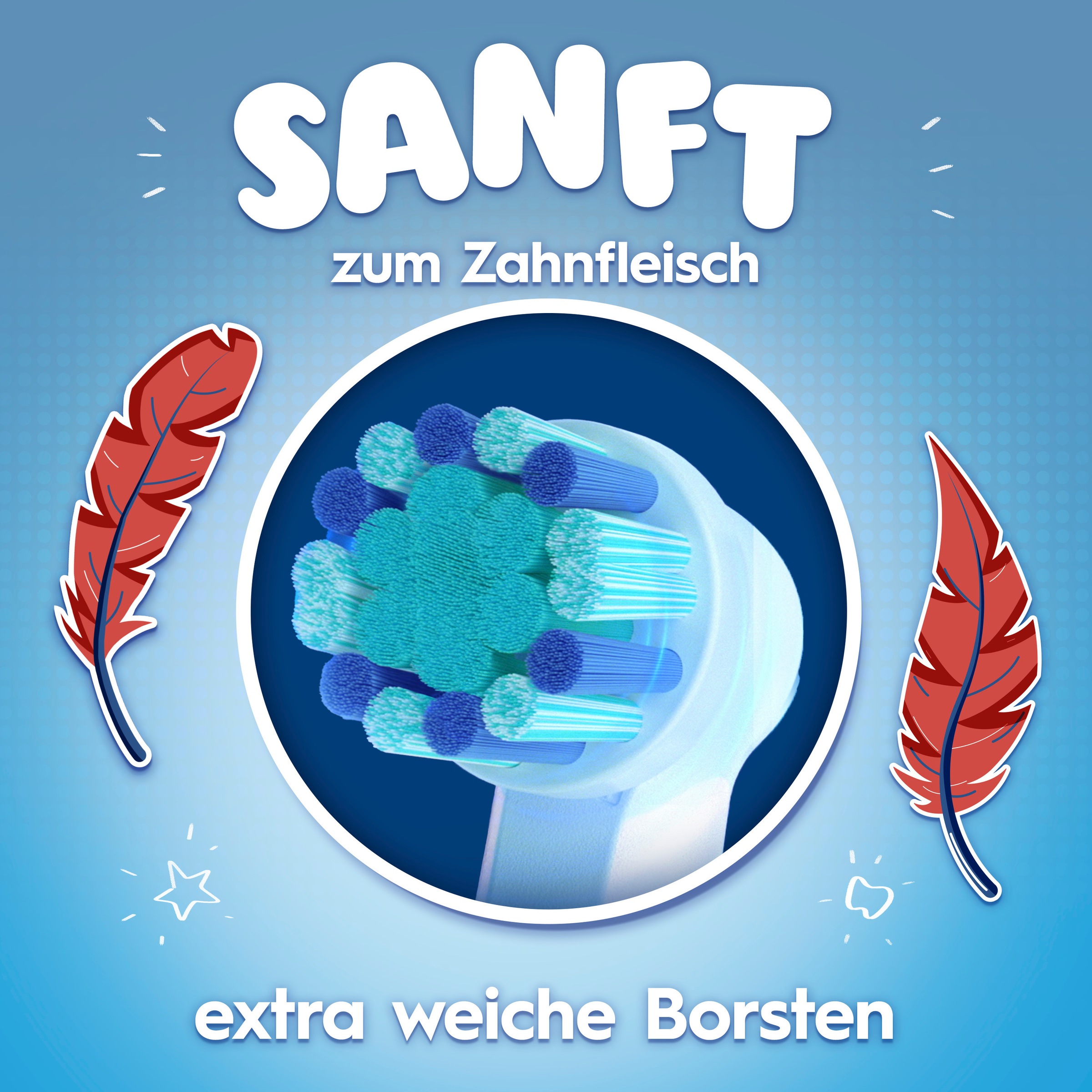 Oral-B Aufsteckbürsten »Pro Kids 3+ Marvel Spiderman« extra weiche Borsten, ab 3 Jahren