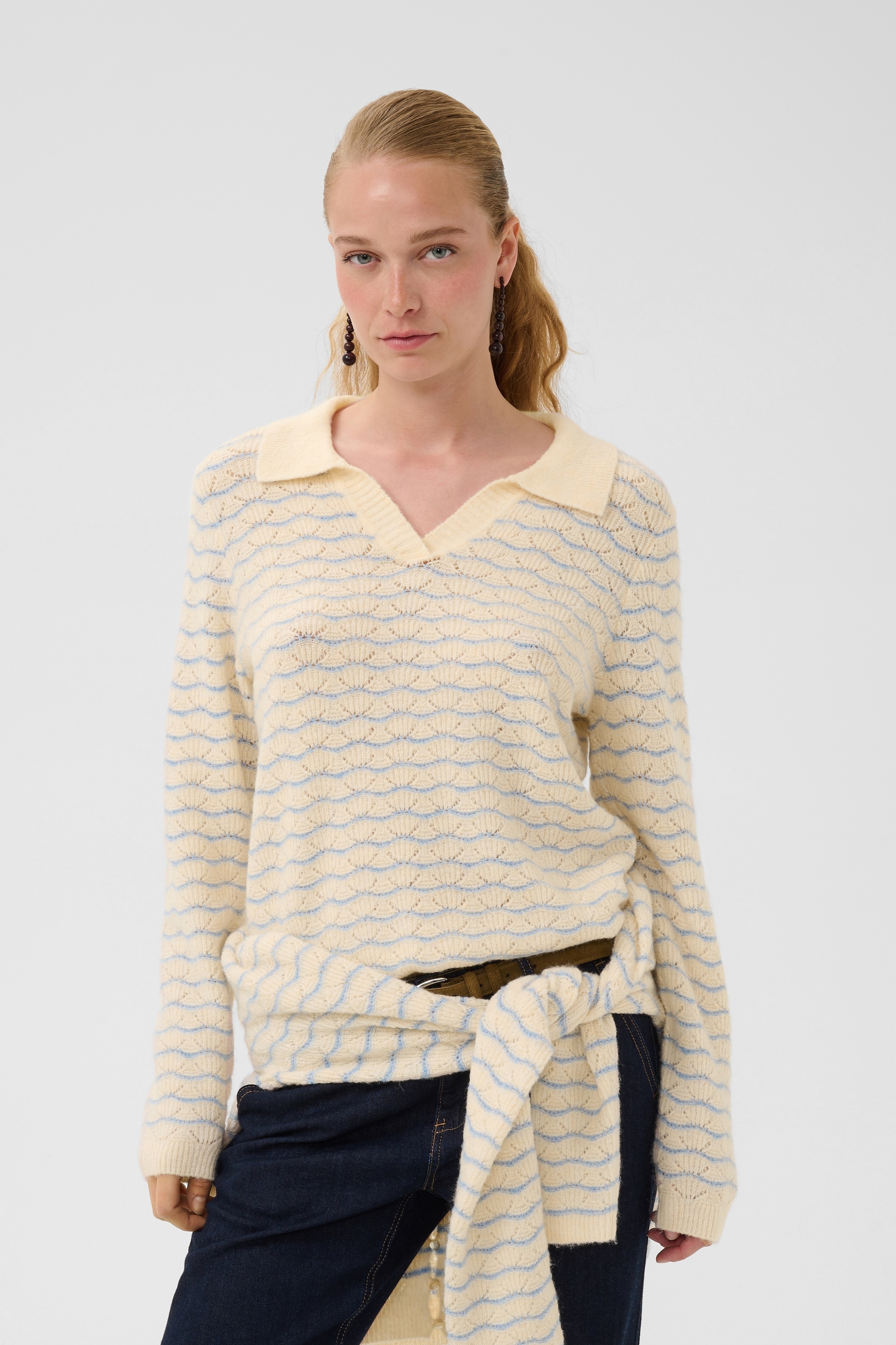 Culture Strickpullover »Damen Strickpullover CUamera«