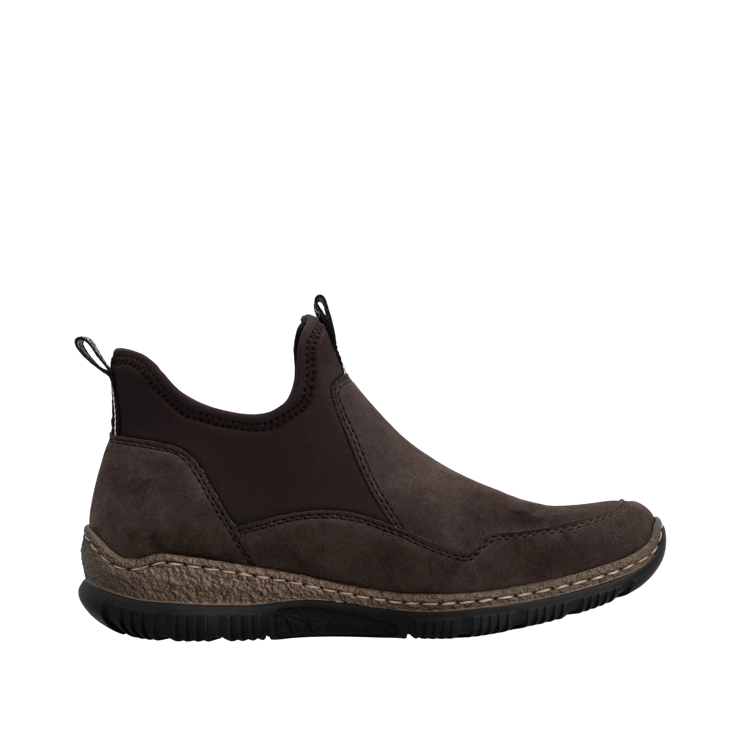 Rieker Schlupfboots  Slipper, Slip-on Sneaker, Stiefelette mit MemoSoft-Innensohle