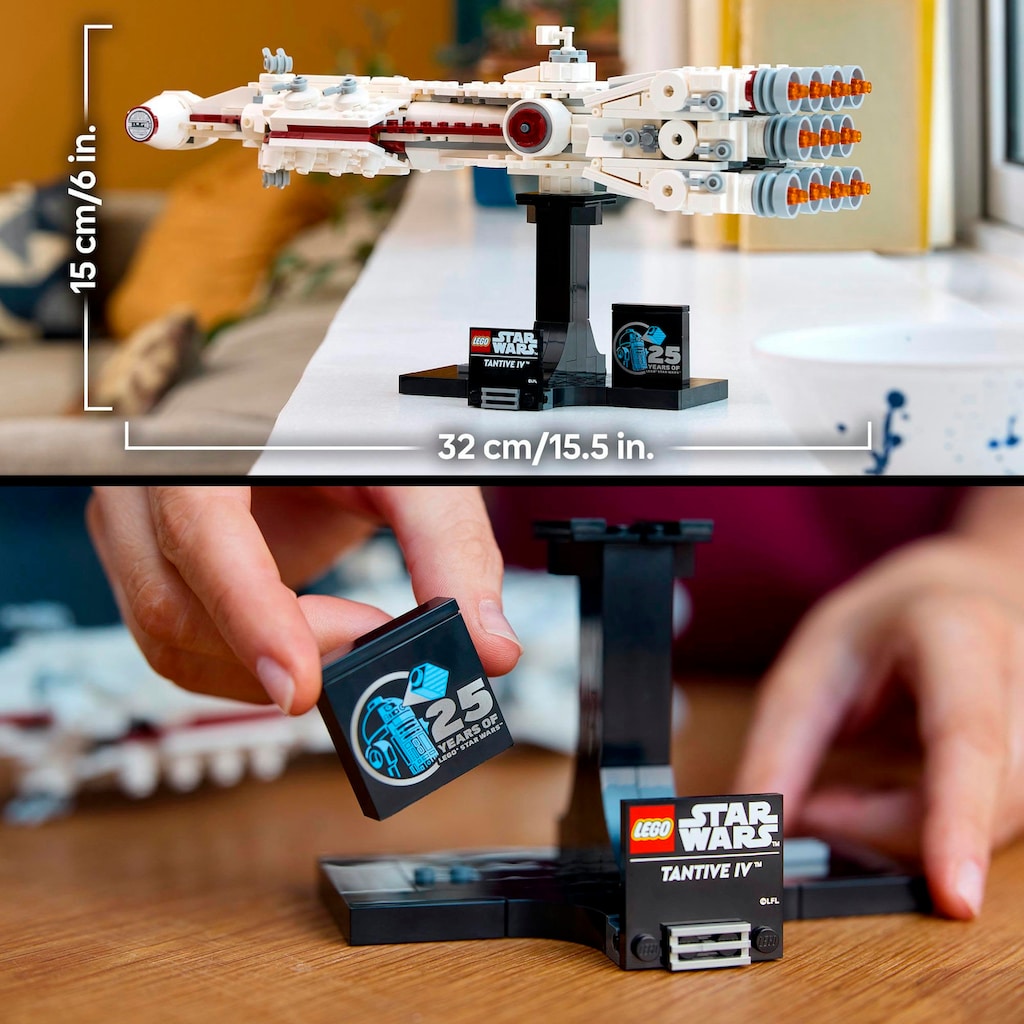 LEGO® Konstruktionsspielsteine »Tantive IV™ (75376), LEGO® Star Wars™«, (654 St.)