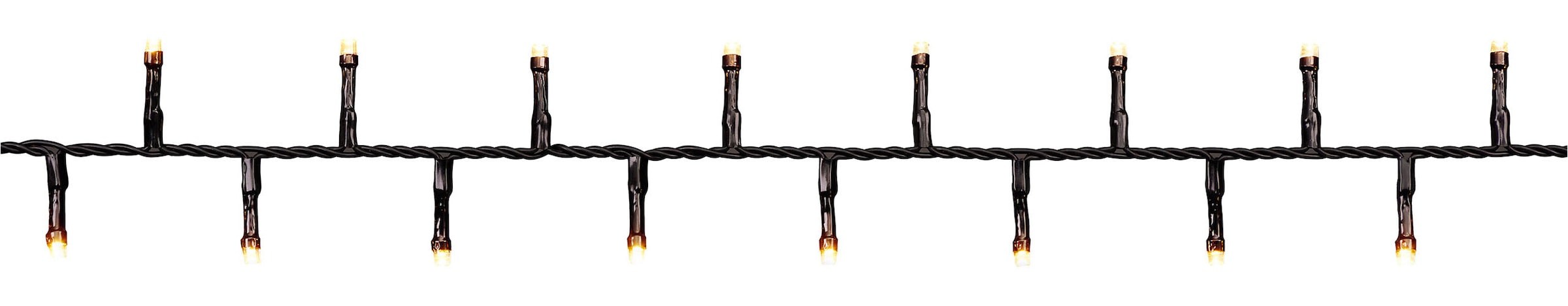 OTTO home LED-Lichterkette »Clusterlichterkette,3/6/8/12/14/18/24 m, 8 Modi, Timer, Indoor Outdoor« Blinkfunktionen, Timer, Memoryfunktion, incl. Atapter, 3 m Zuleitung