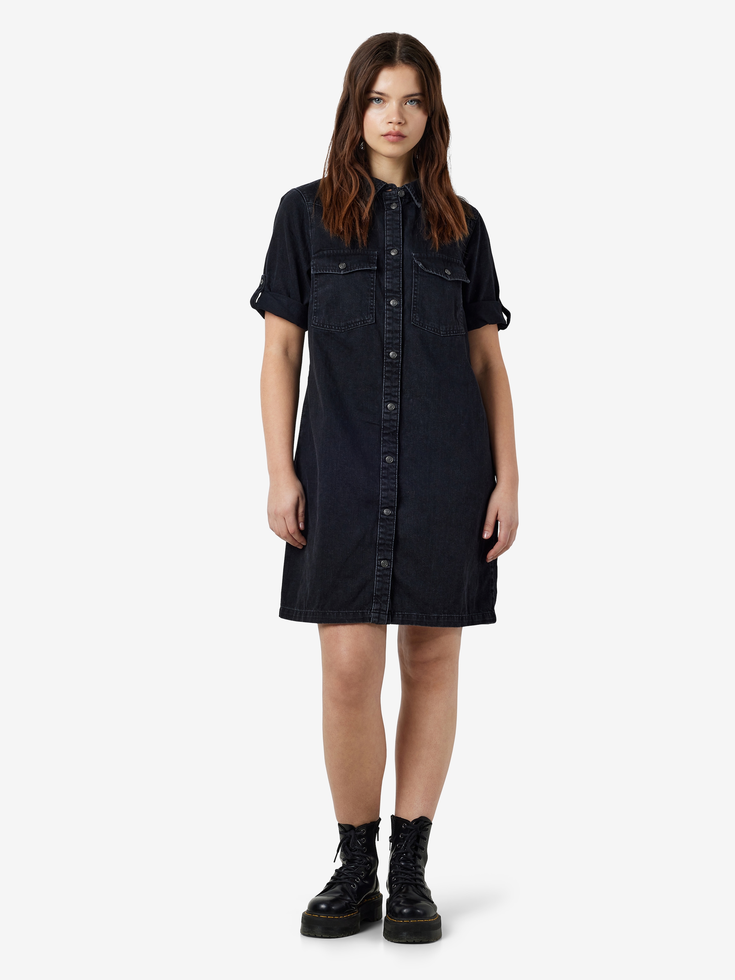 Noisy may Jeanskleid »NMNEW SIGNE S/S DENIM DRESS WG001BL NOOS«