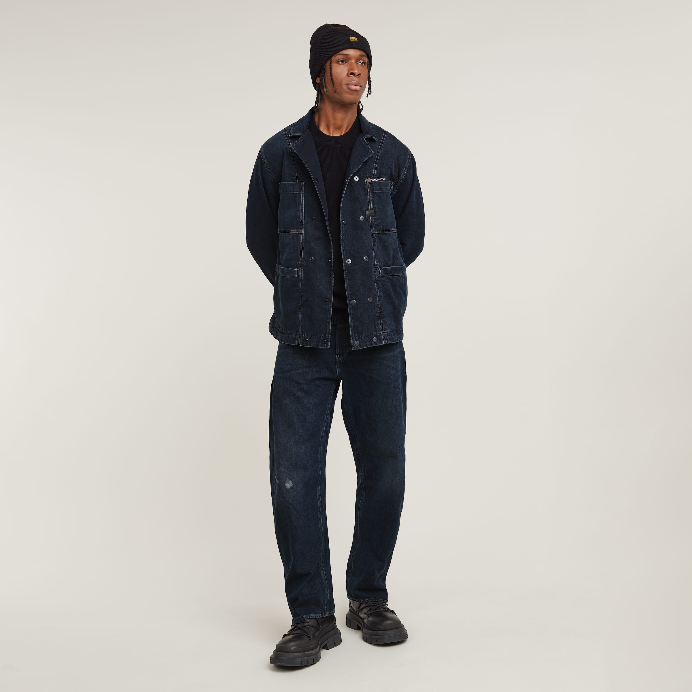 G-STAR Jeansjacke »Correct Blazer«, mit doppelreihiger Knopfleiste