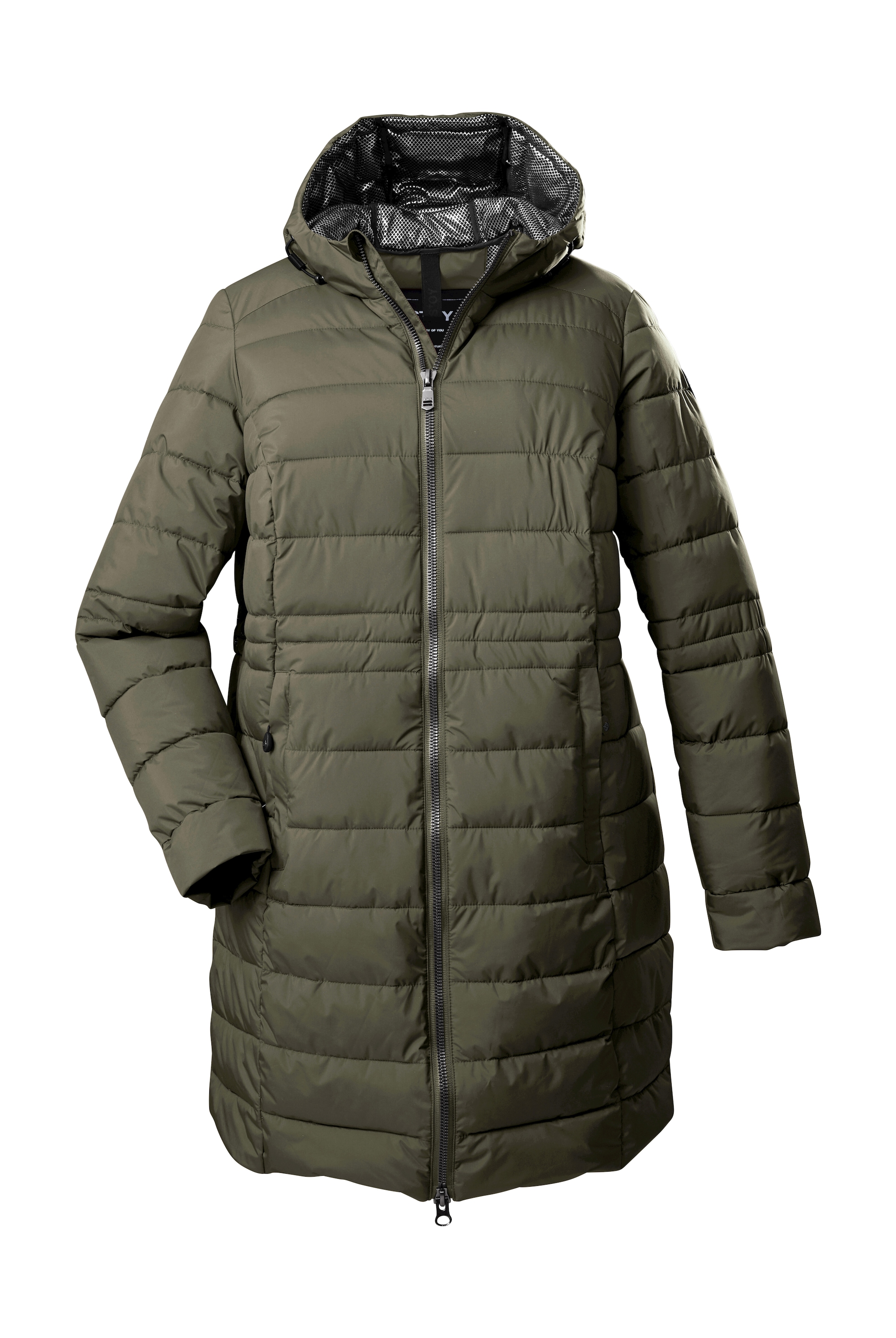 STOY Steppmantel »STW 12 WMN QLTD PRK«, STOY Damen Parka: warm, wasserabweisend, winddicht, umweltfreundlich