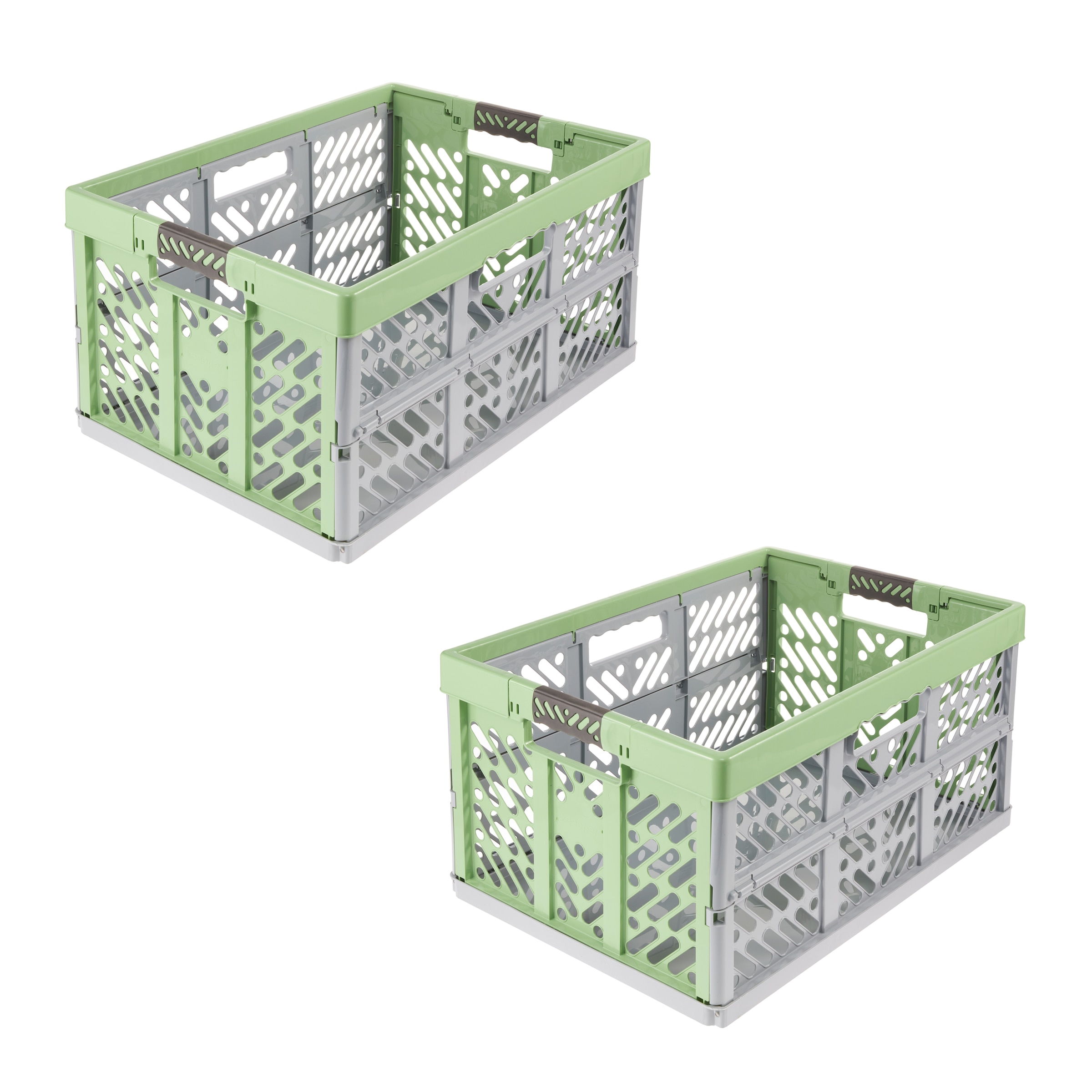 keeeper Klappbox »Profi-Klappbox ben eco mit Softgriffen (Set 2 St.) 45 l, 54x37x28 cm« Soft-Touch-Griffe, zusammenklappbar, leicht zu reinigen