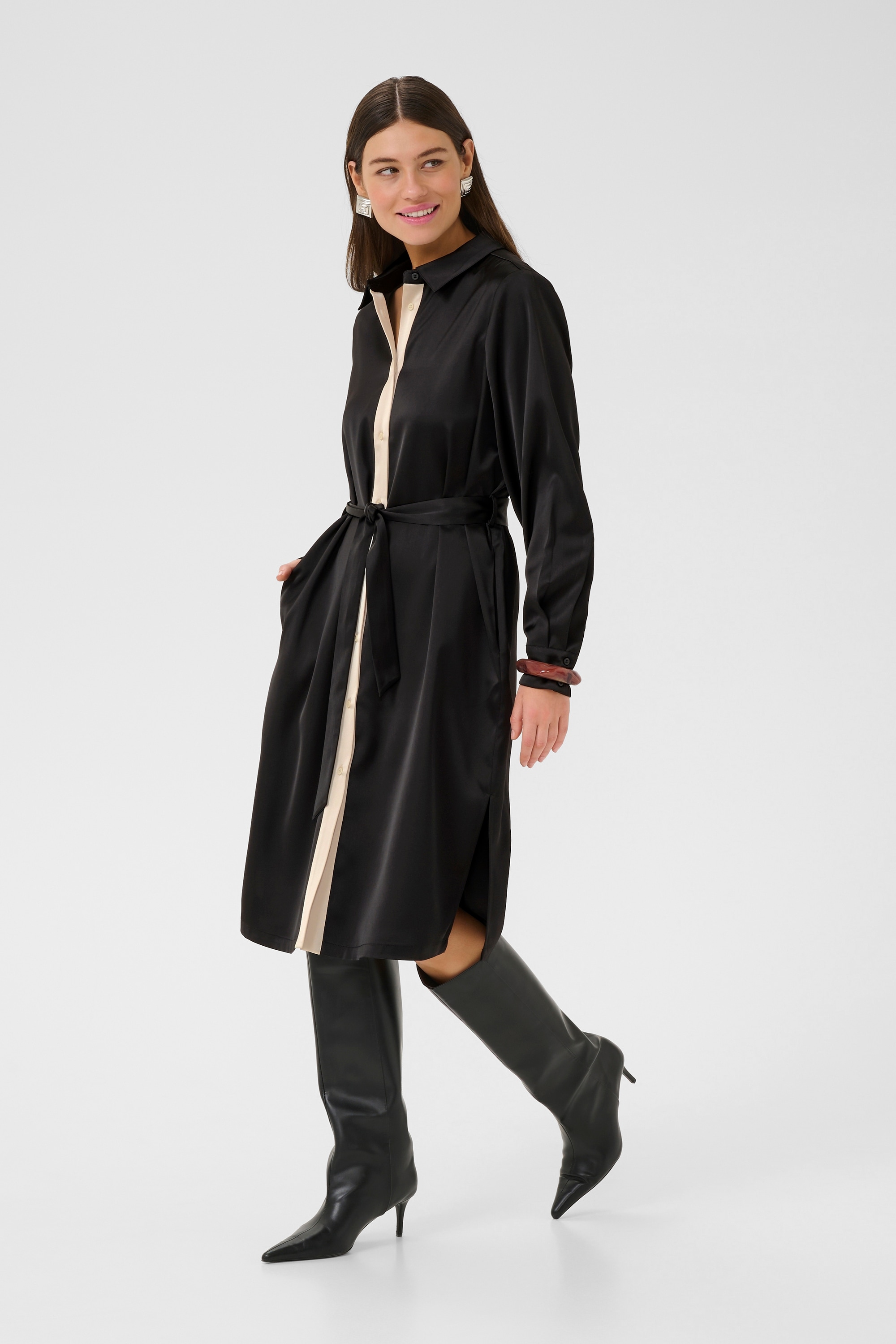 Culture Midikleid »Damen Kleid CUannabelle«