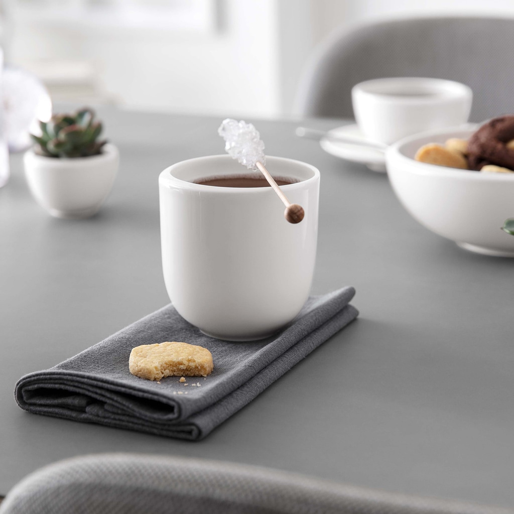 Villeroy & Boch Becher »Kaffeebecher NewMoon 320 ml 6er Set weiß«