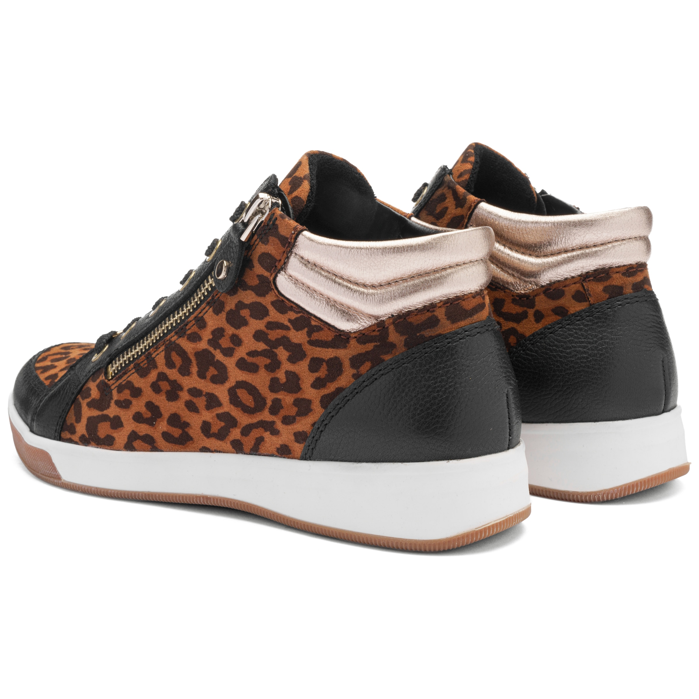 Ara Sneakerboots »ROM«  Hightop Sneaker, Schnürboots mit Kontrastbesätze