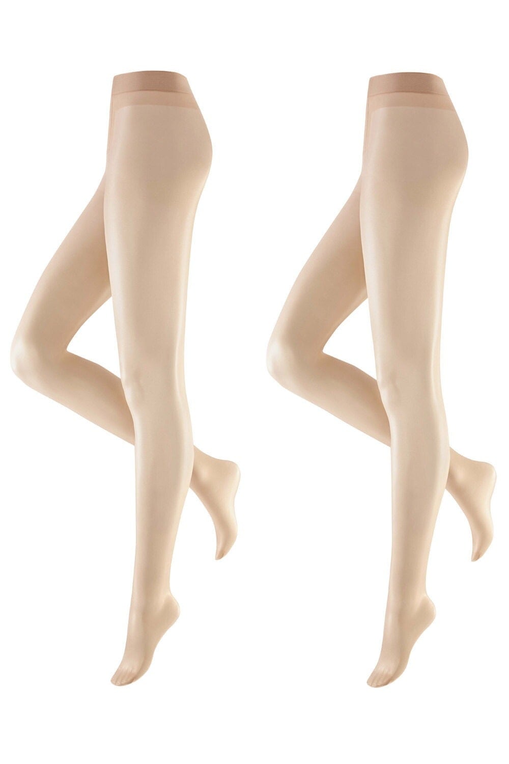 Hudson Feinstrumpfhose »SIMPLY 20« 15 2er Pack,  transparente verstärkte Spitze, Komfortbund