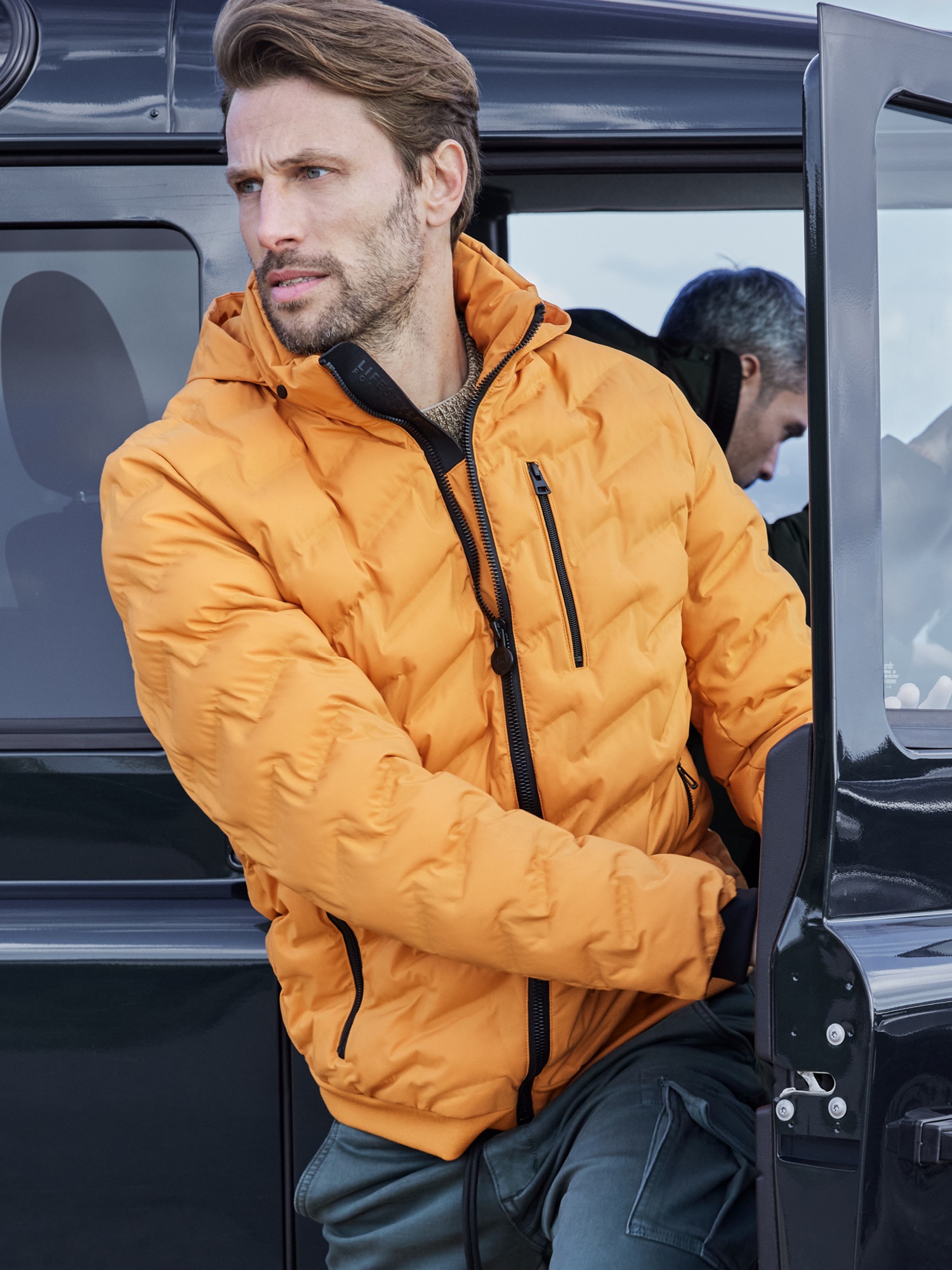 LERROS Outdoorjacke »LERROS Sportive Funktions-Steppjacke für Herren«, mit Kapuze, Wasser- und windabweisend