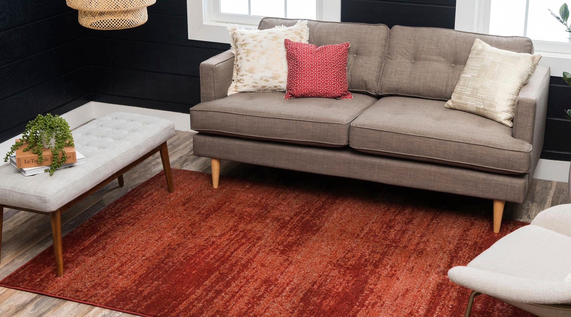 Myflair Möbel & Accessoires Teppich »Good Times, LAGERRÄUMUNG!« rechteckig 13 mm Höhe Kurzflor, gewebt, melierte Optik, ideal im Wohnzimmer & Schlafzimmer
