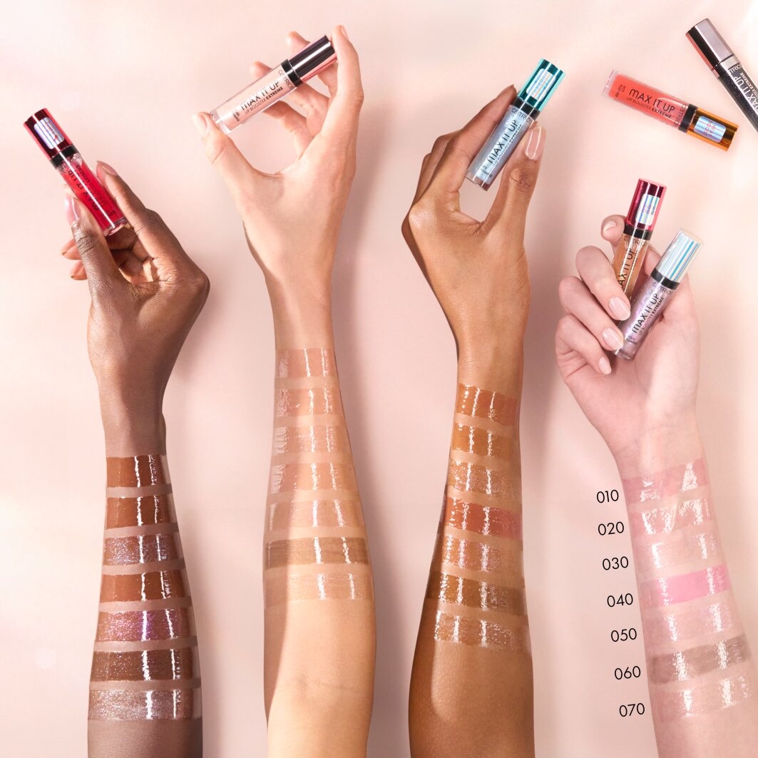 Catrice Lip-Booster »Max It Up Lip Booster Extreme«, (Set, 3 tlg.), Extremes Volumen, dezentes perlmuttartiges Finish mit Vanilleduft.