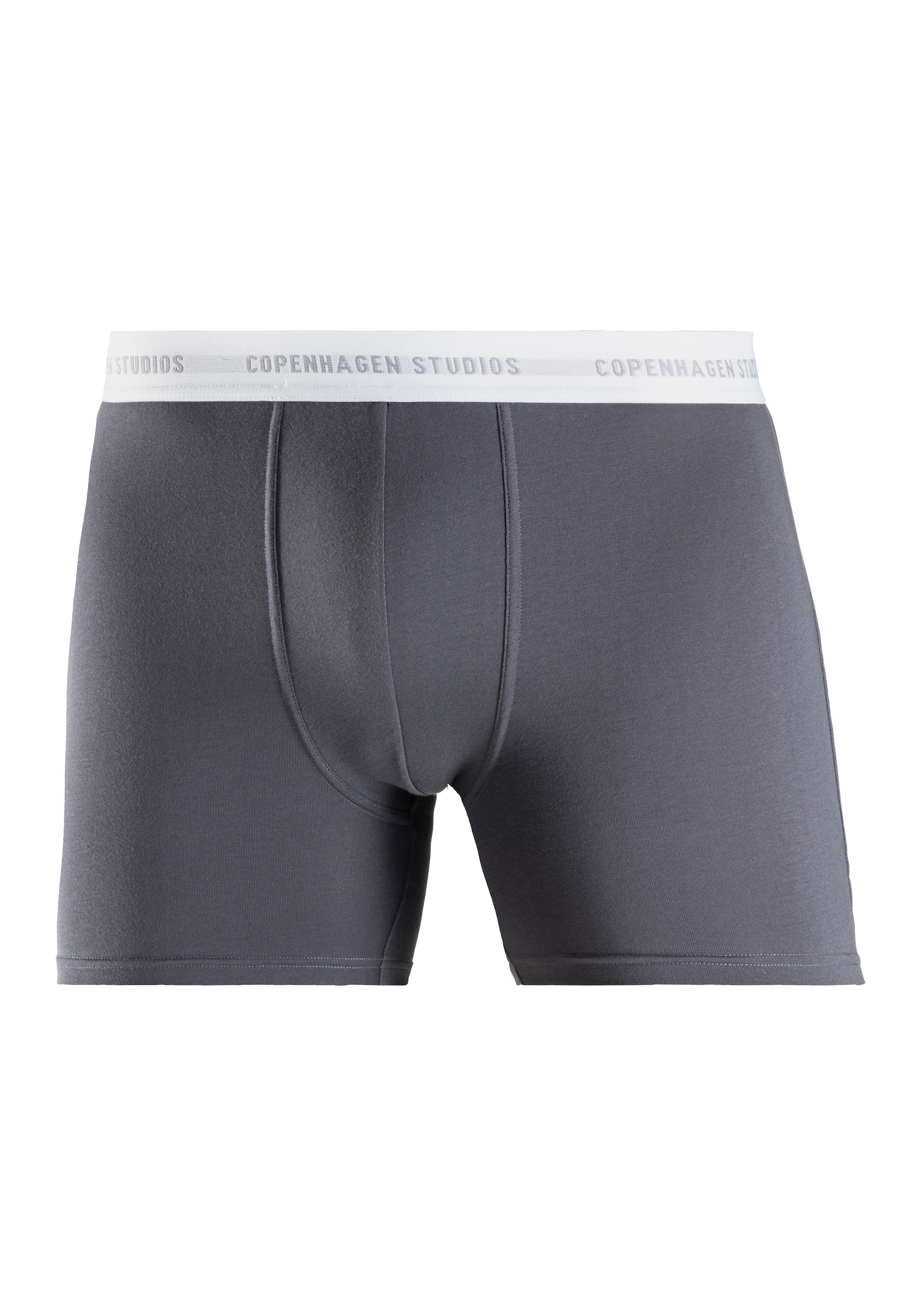 Copenhagen Studios Boxer »Boxershorts für Herren«, (Packung, 3 St., 3er-Pack), mit längerem Bein und Logobund