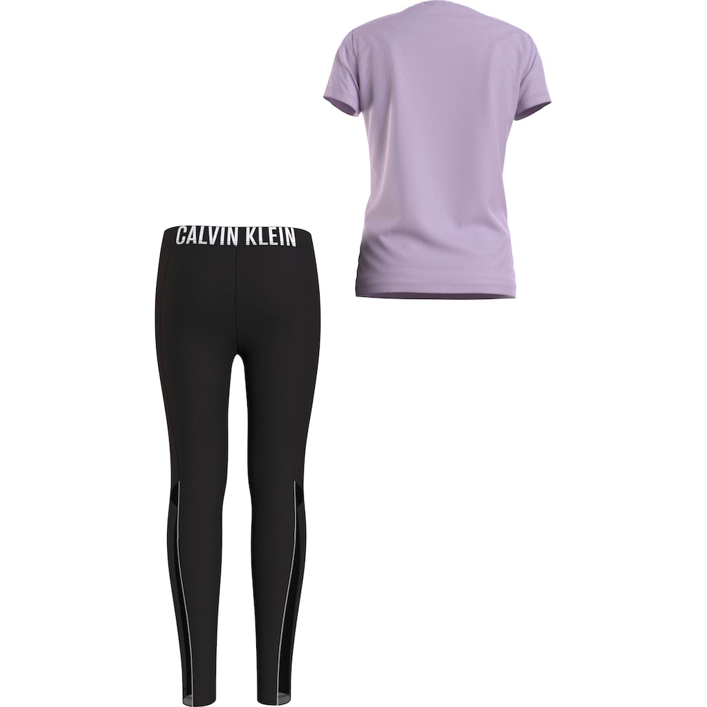 Calvin Klein Underwear Pyjama »KNIT PJ SET (SS+LEGGING)«, (2 tlg.)