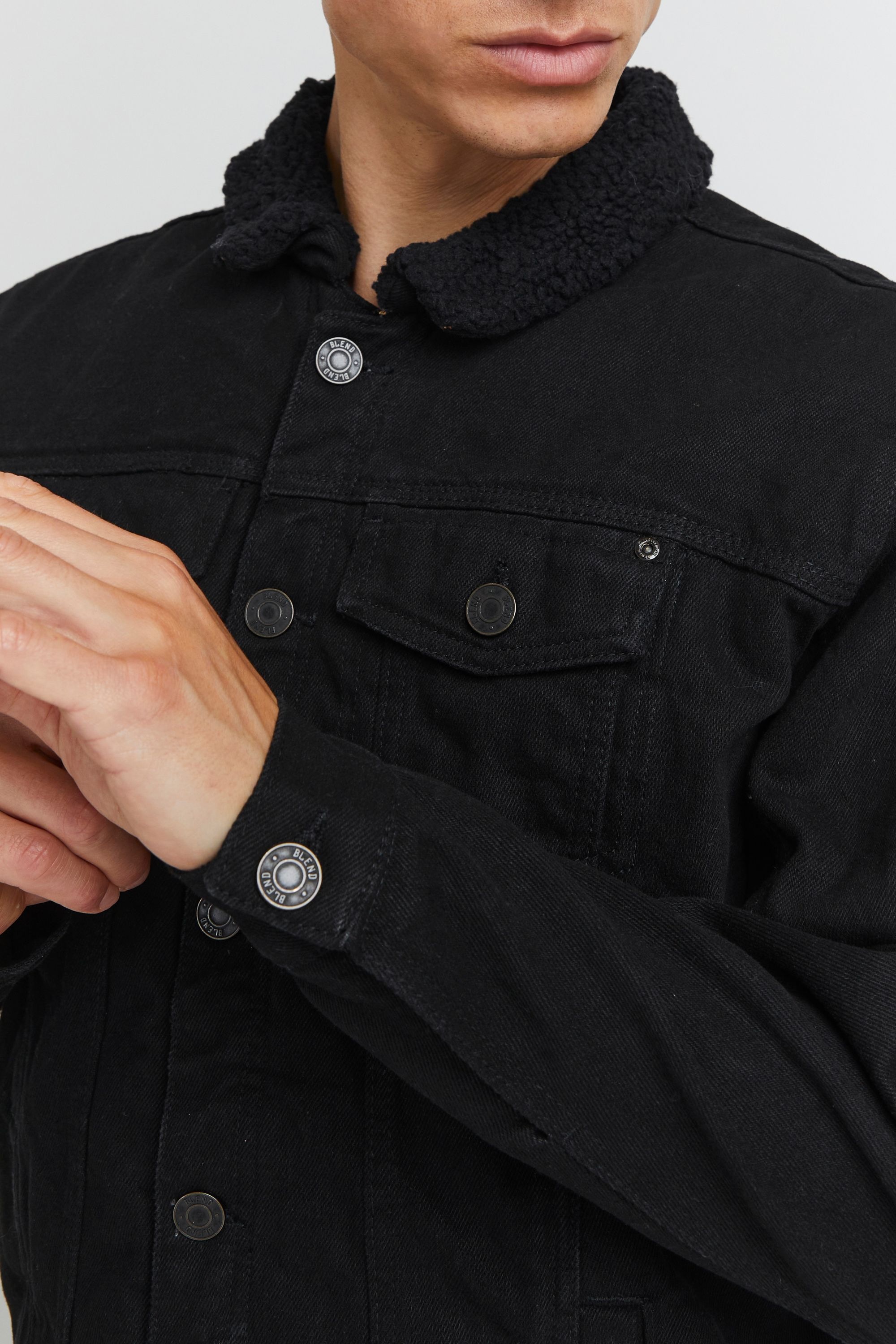 Blend Jeansjacke »Jeansjacke BHDenim«, ohne Kapuze