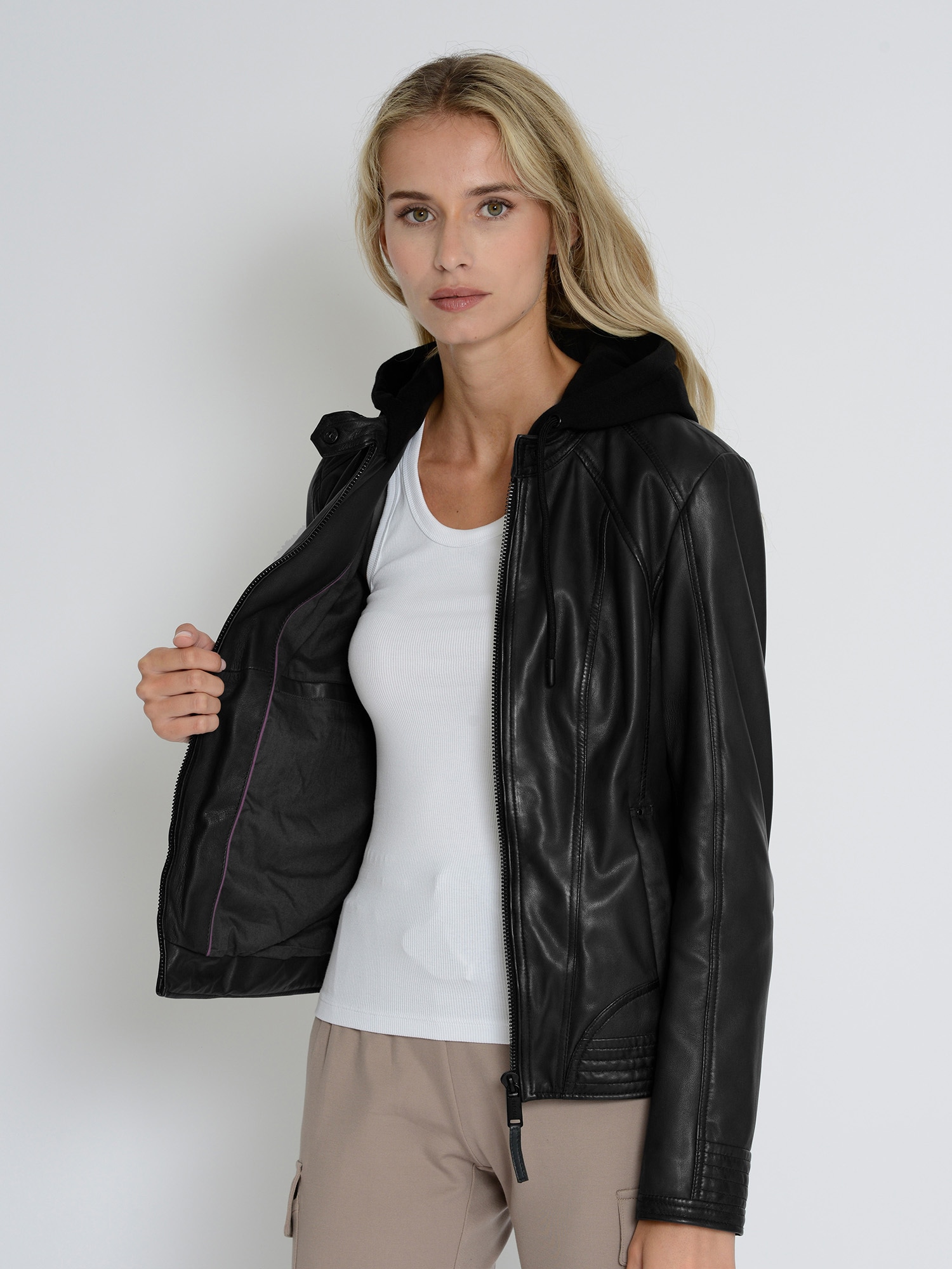 MUSTANG Lederjacke »Lederjacke 31022243«