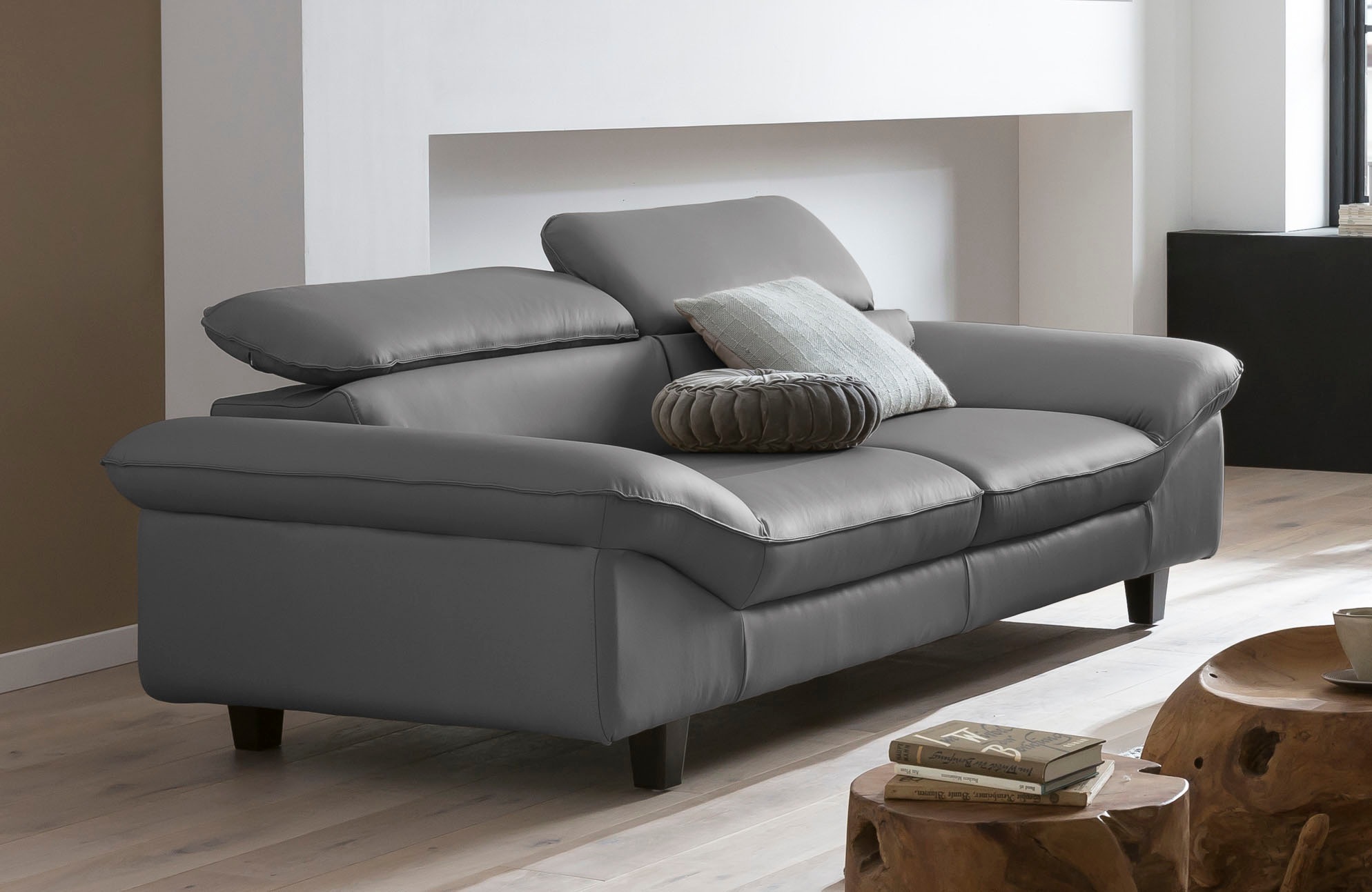 Home affaire 2-Sitzer »Pilot«, Big-Sofa mit Kopfteilverstellung