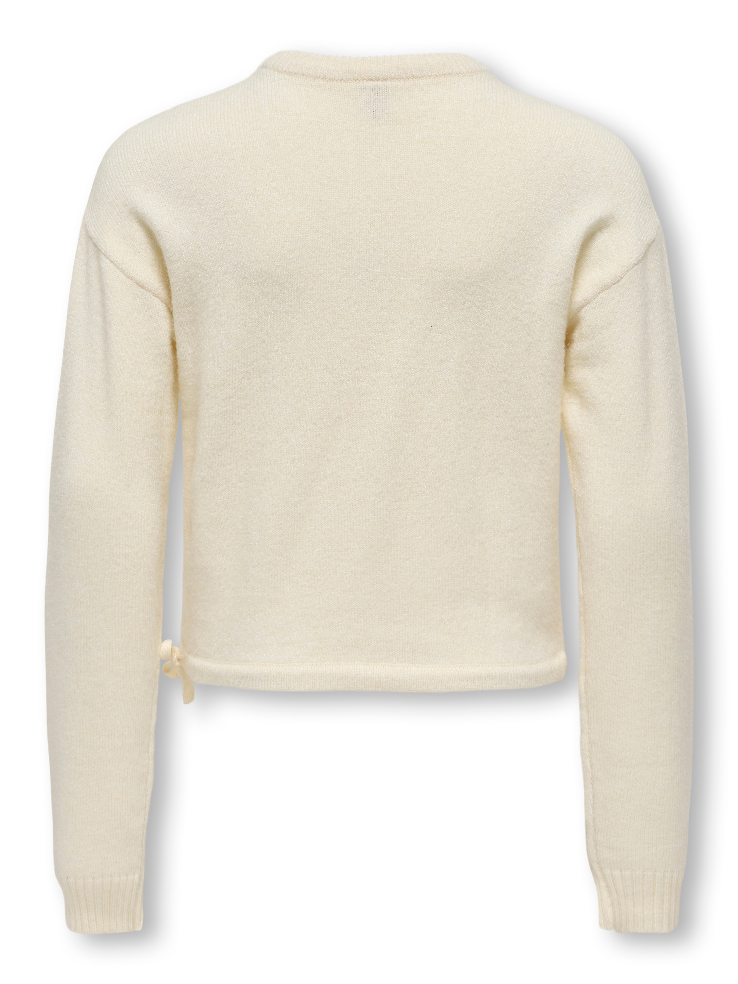 KIDS ONLY Strickpullover »KOGKATIA LS TEXT O-NECK CP KNT«