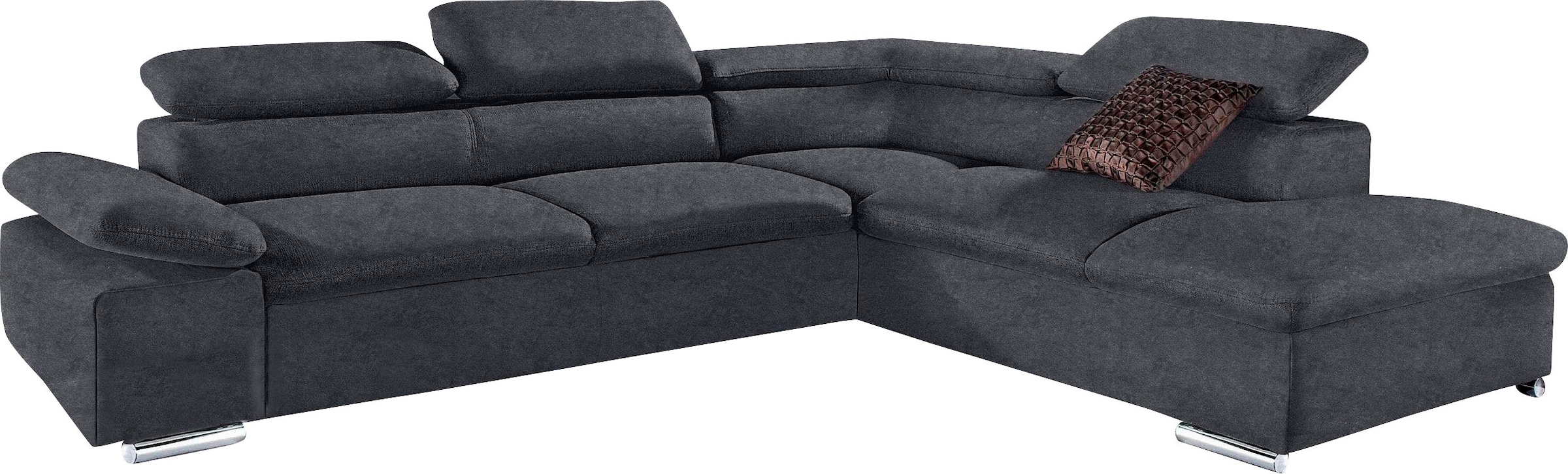 sit&more Ecksofa »Alcudia L-Form« mit Armteilverstellung, optional Kopfteilverstellung und Bettfunktion