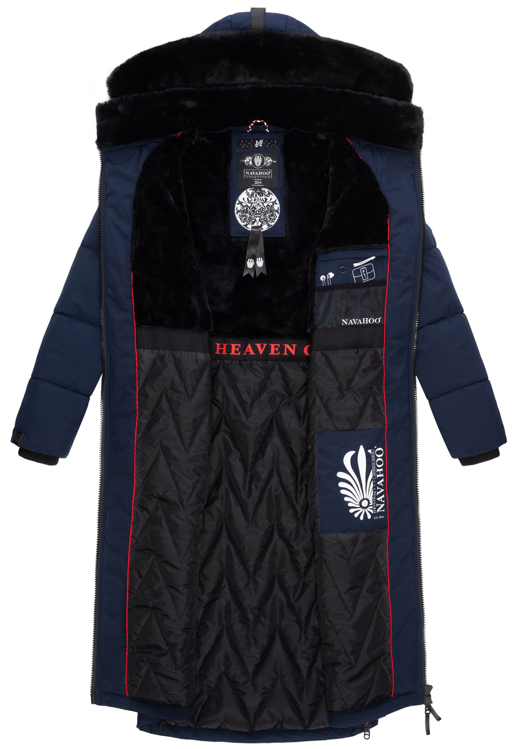 Navahoo Winterjacke »Navahoo Knuddelfee Damen Parka B990«