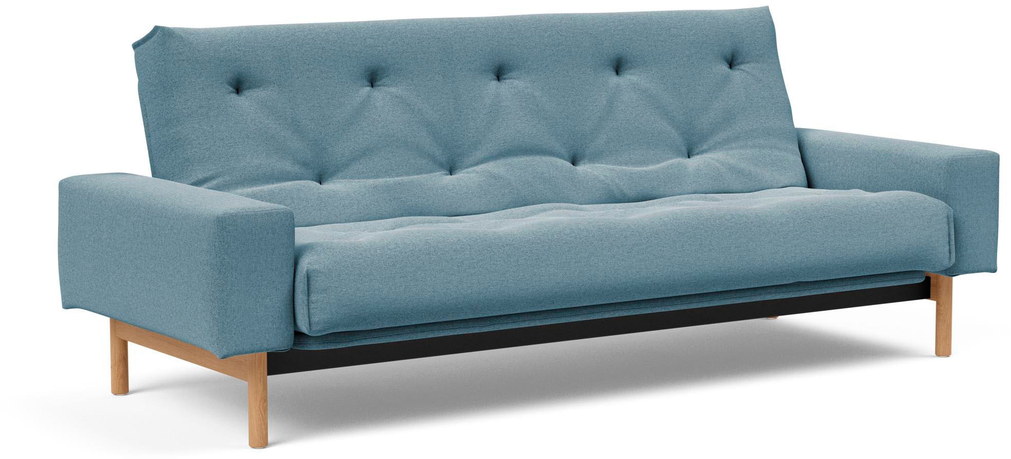 INNOVATION LIVING ™ Schlafsofa »MIMER hochwertige Schlaffunktion, aktuelles Design und extra Komfort,«, Taschenfederkernmatratze, Breite Liegefläche 140 cm