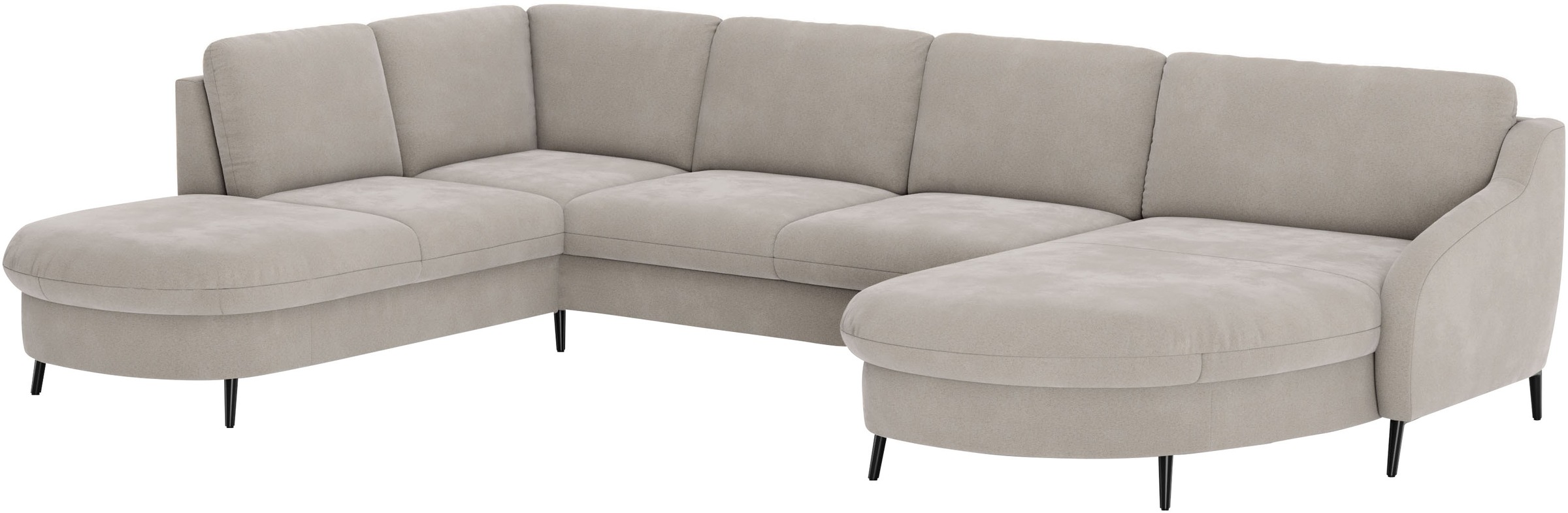 sit&more Wohnlandschaft »Soul U-Form«, wahlweise mit Bett und Bettkasten