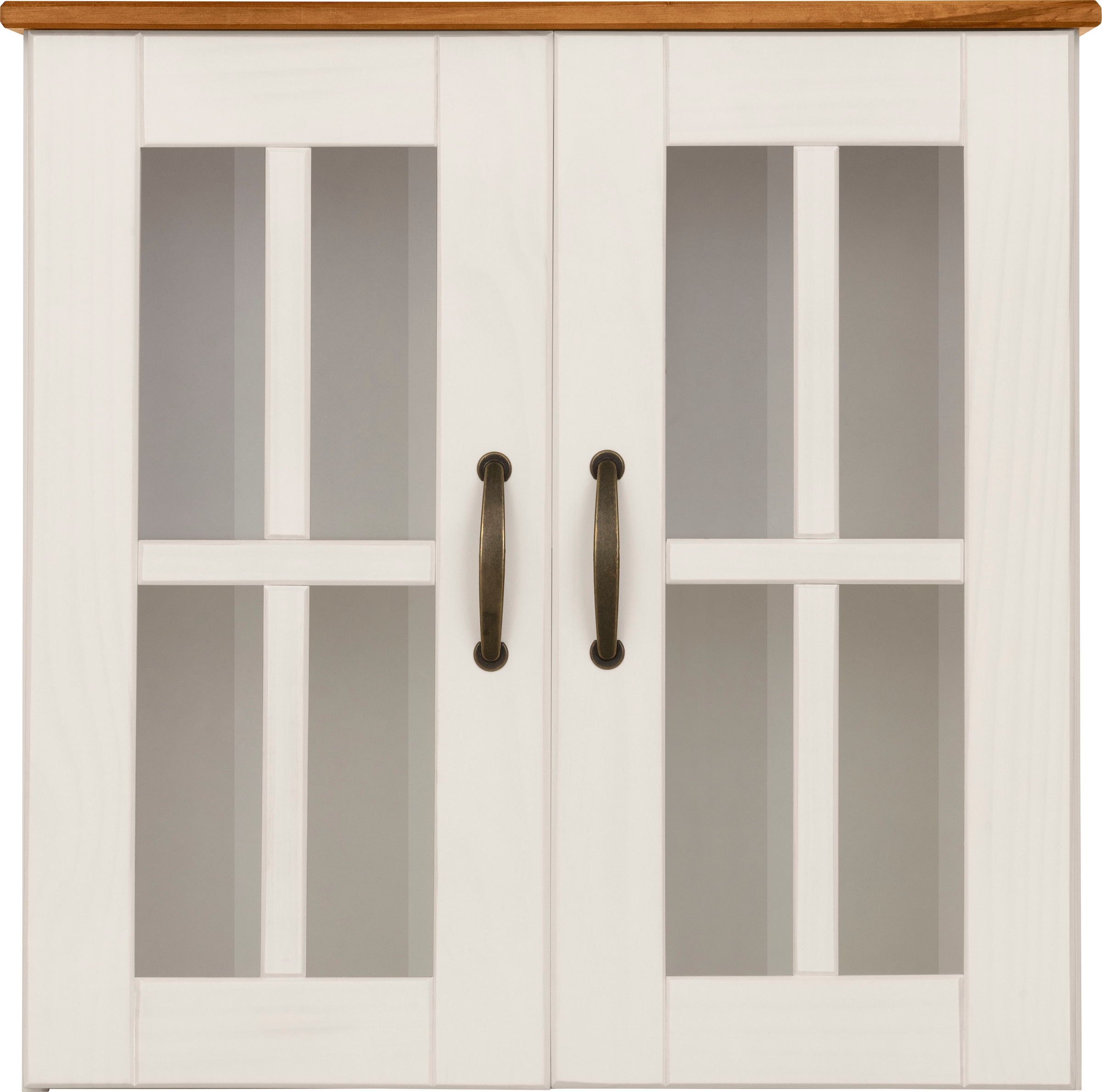 Home affaire Hängeschrank »Rodby«, FSC®-zertifiziertes Massivholz, Griffe Metall, Breite 60cm, Höhe 60cm