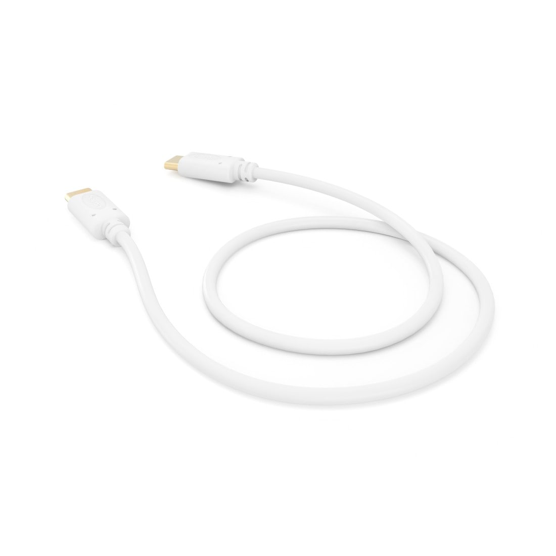Hama USB-Kabel »Ladekabel, USB-C, 1,5m, weiß« USB Typ C | USB-C USB-C 150 cm Datenübertragung, Schnellladefunktion
