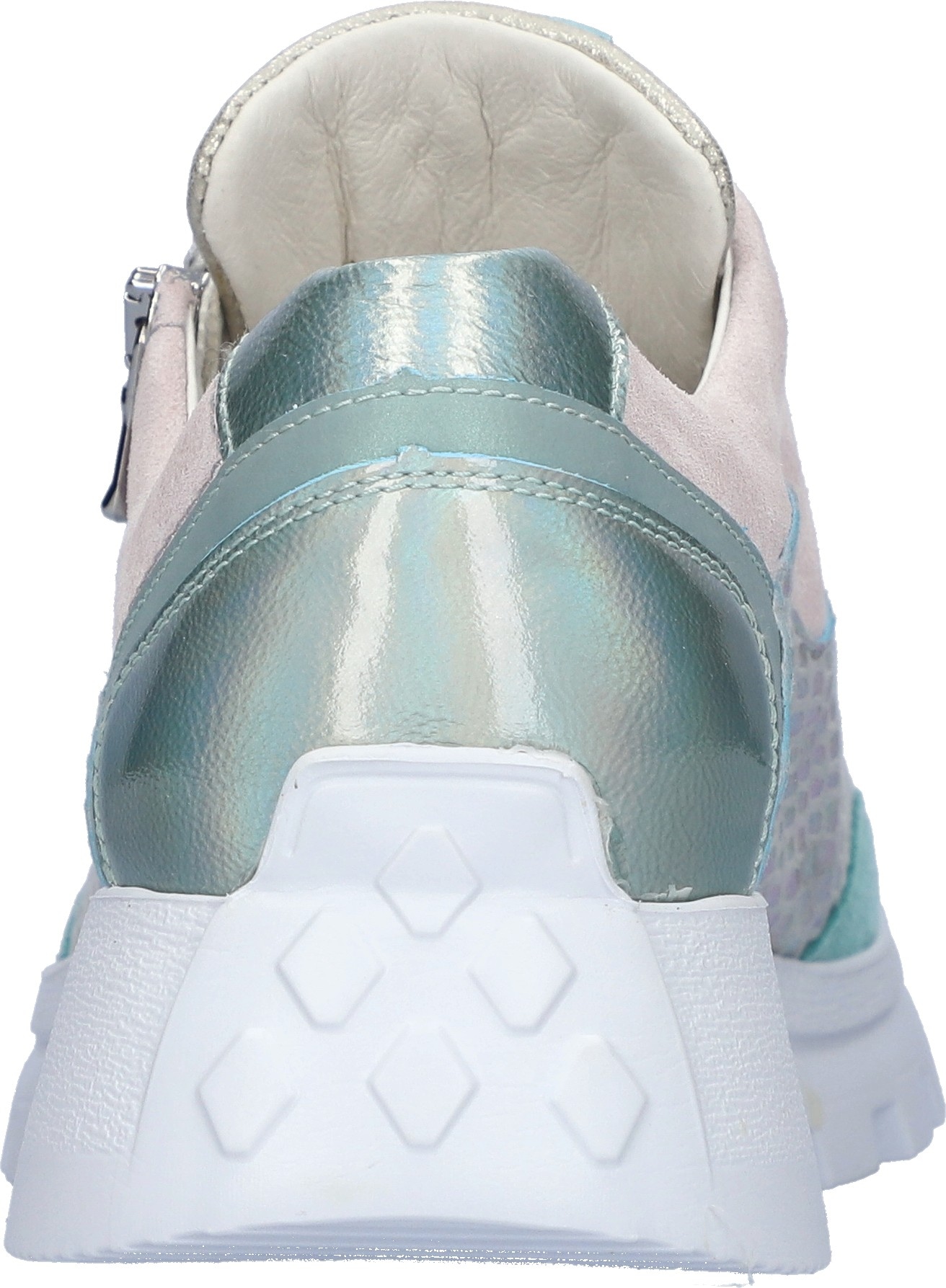 Waldläufer Sneaker »H-AJALA«  Schnürschuh, Halbschuh, Komfortschuh mit Reißverschluss, H-Weite