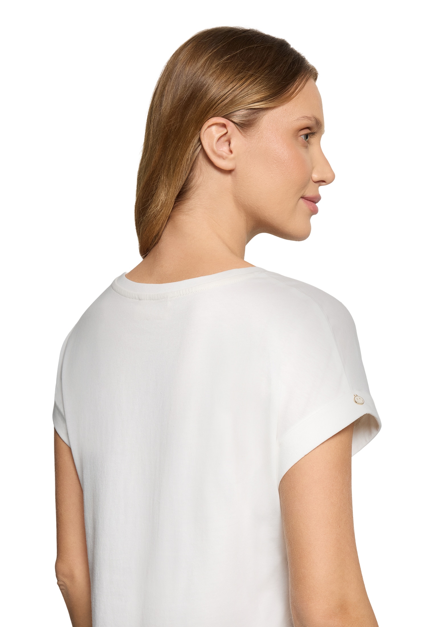 Cartoon Print-Shirt »Printshirt mit Ärmelaufschlag«