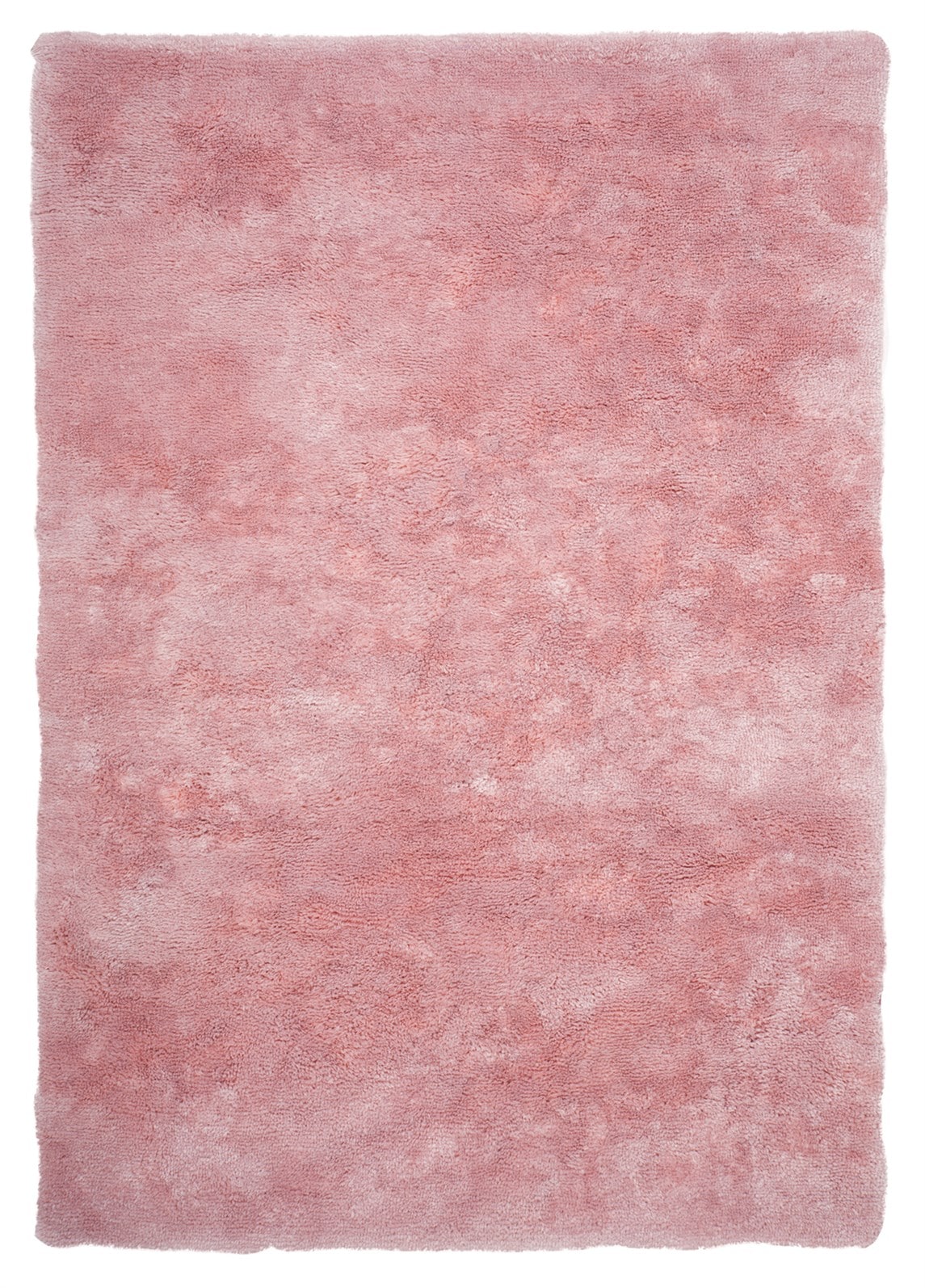 Kayoom Hochflor-Teppich »Dolphin 500« rechteckig 35 mm Höhe Hochflor, Modernes Muster, Uni, Fußbodenheizungsgeeignet, Wohnzimmer