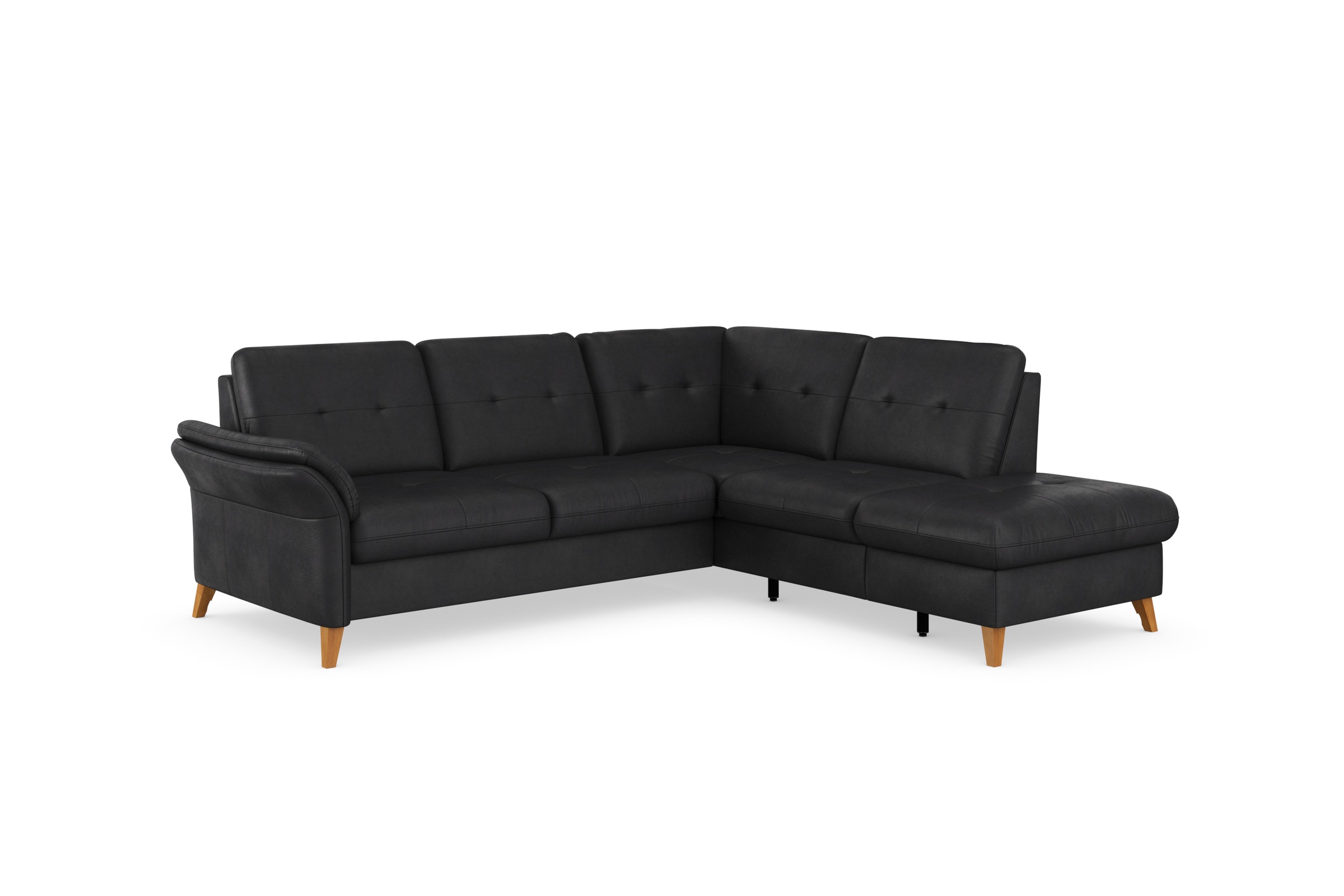 sit&more Ecksofa »Göteborg«, inkl. Sitztiefenverstellung, wahlweise mit Bettfunktion & Bettkasten