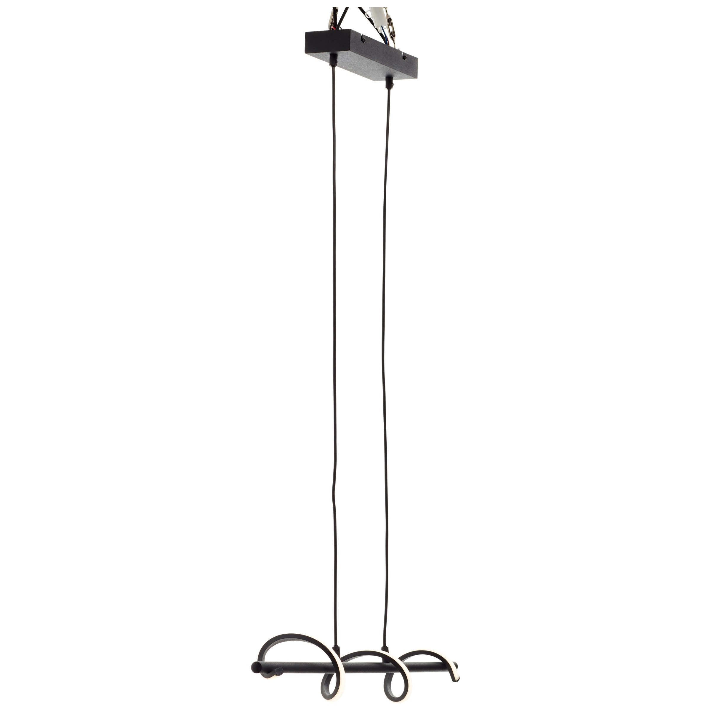 Brilliant LED Pendelleuchte »Eunice« 1 Stk. Neutralweiß 80 cm Breite, 2600 lm, 4000 K, höhenverstellbar, matt Schwarz