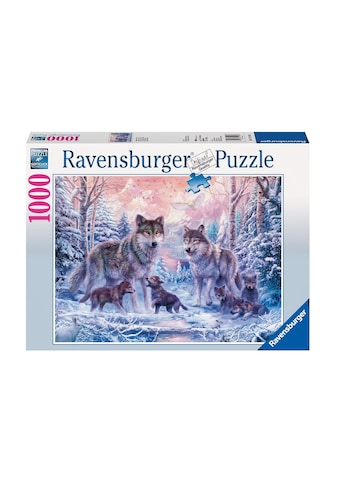 Puzzle »Arktische Wölfe«, Made in Germany, FSC® - schützt Wald - weltweit