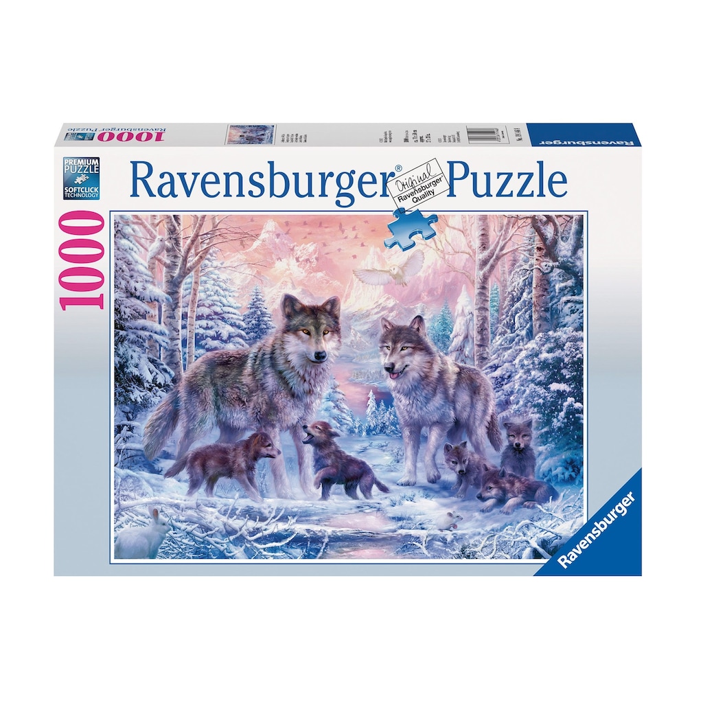 Ravensburger Puzzle »Arktische Wölfe«, Made in Germany, FSC® - schützt Wald - weltweit