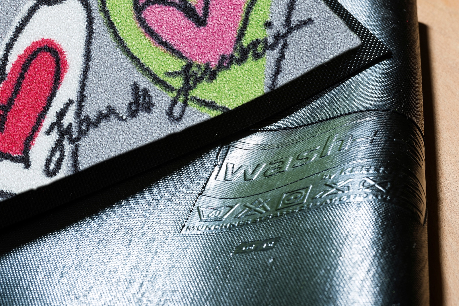 wash+dry by Kleen-Tex Fußmatte »With Love, all things are possible«, rechteckig, 7 mm Höhe