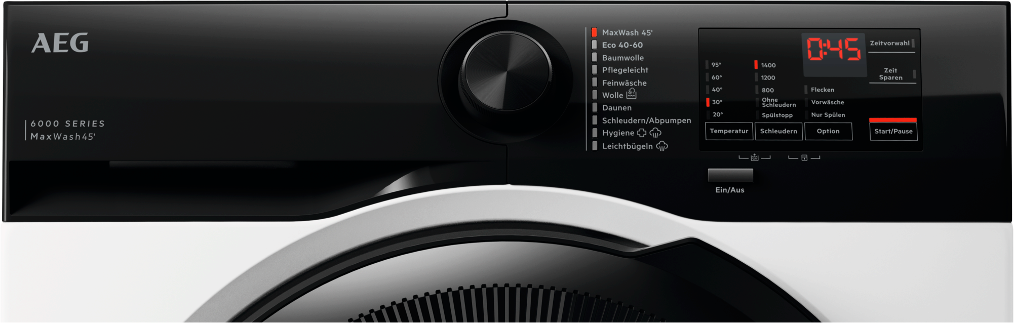 AEG Waschmaschine 6000 »LR6FE48FL« 8 kg 1400 U/min