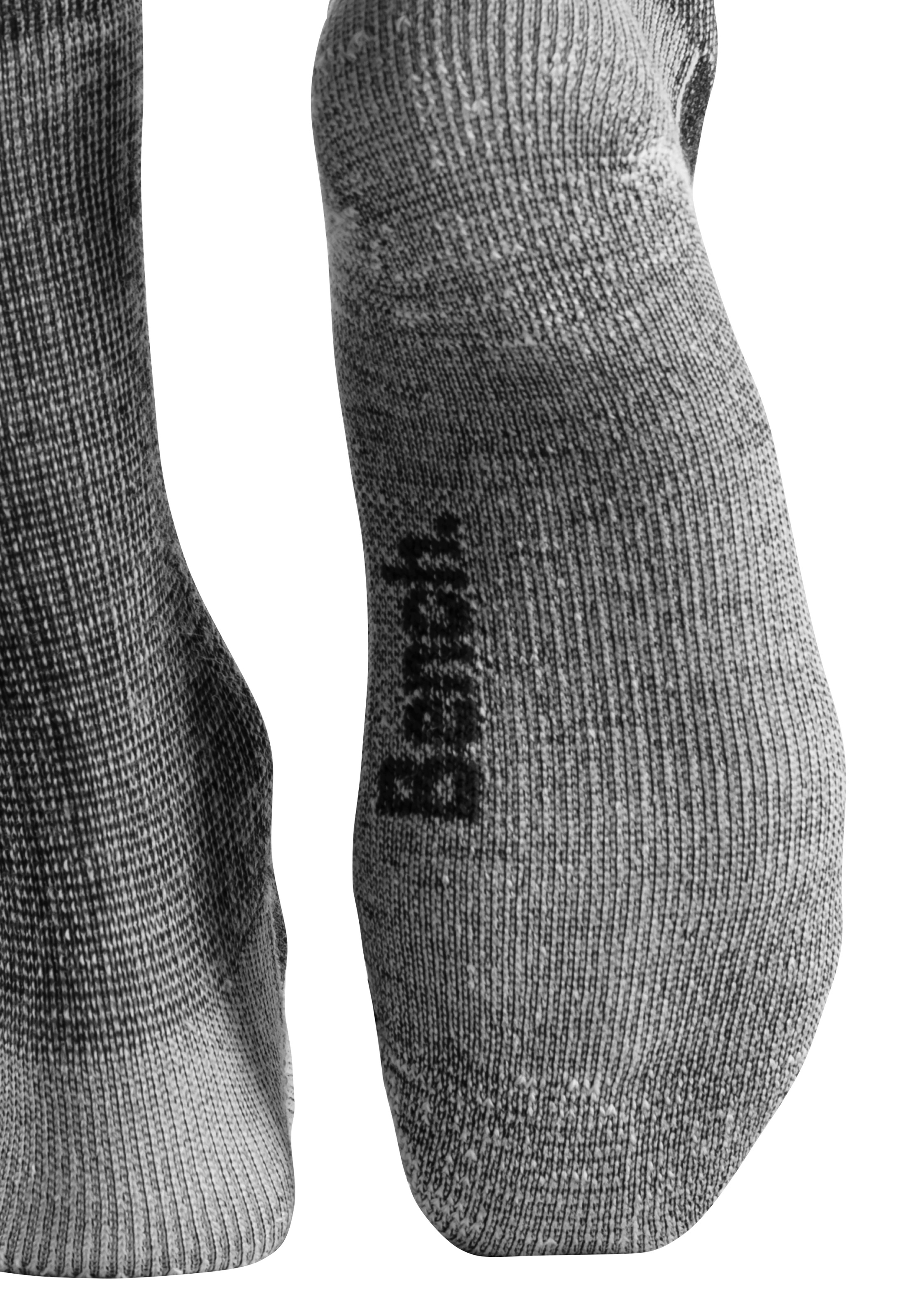 Bench. Wandersocken, (Packung, 2 Paar), Wollsocken aus flauschigem Material mit 65% Wolle