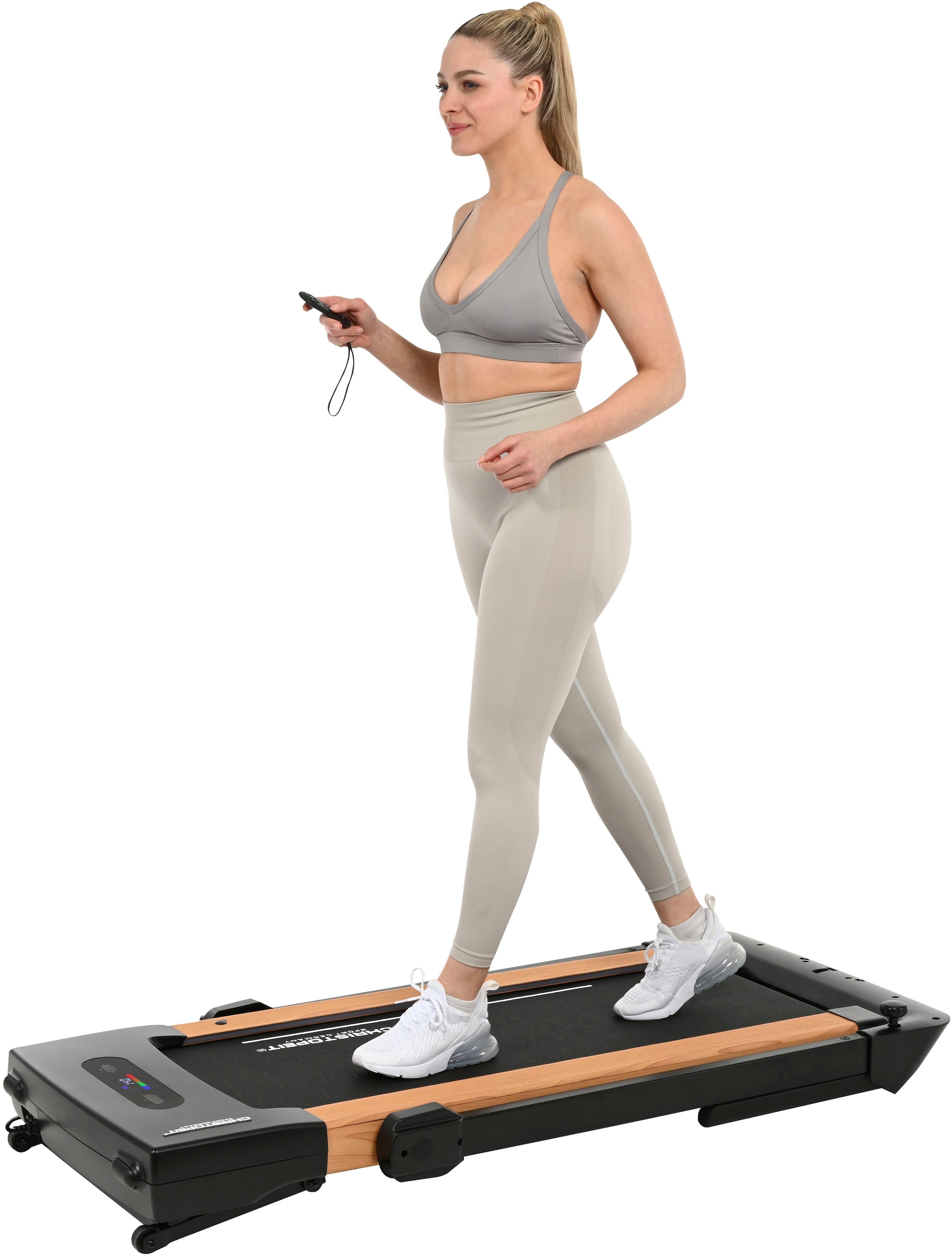 Christopeit Sport® Laufband »2 in 1 S«, (1 tlg., inkl. Bluetooth-Musikboxen), bis max. 14 km/h, klappbar