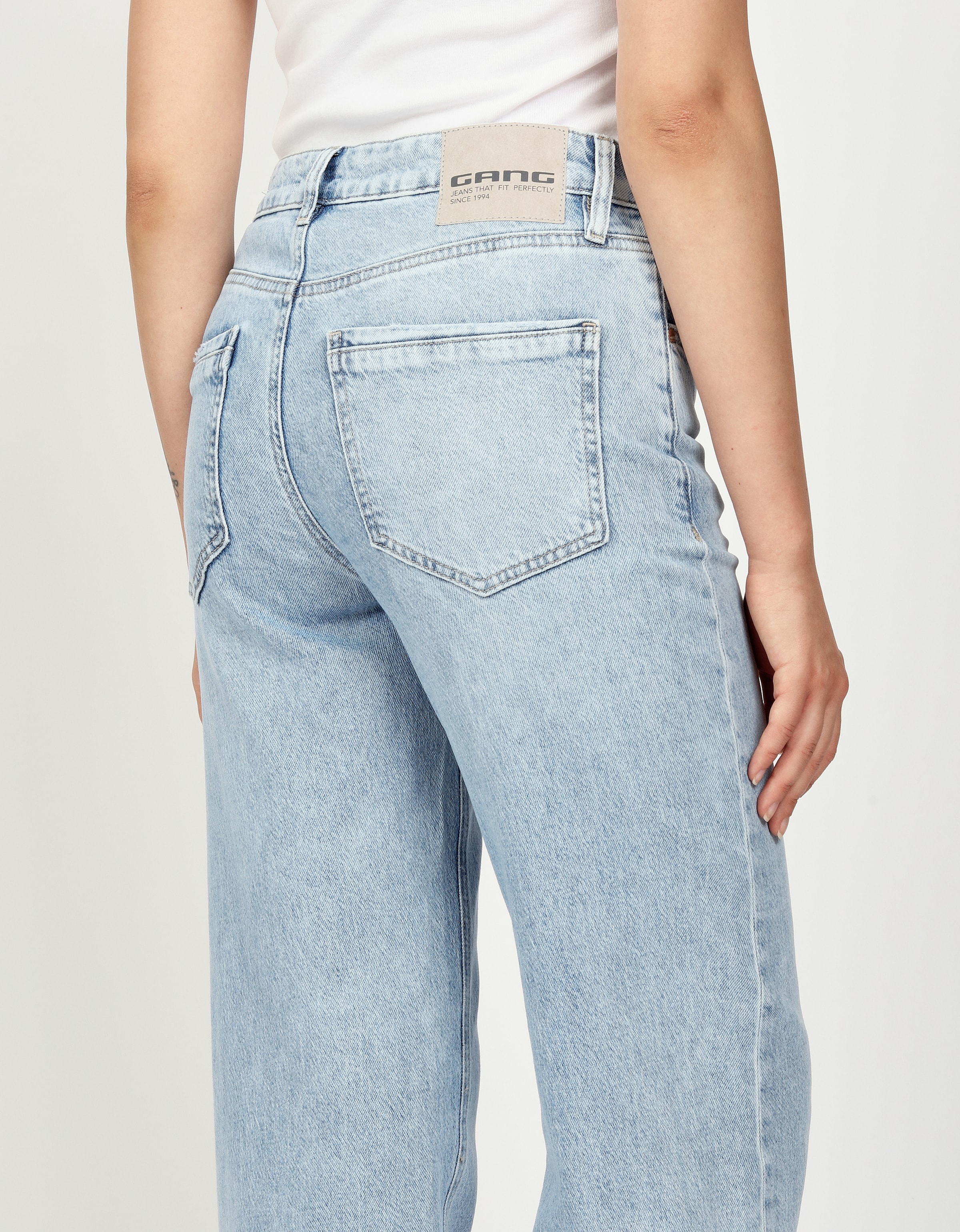 GANG Straight-Jeans »94JUL SLIT«, mit Schlitz