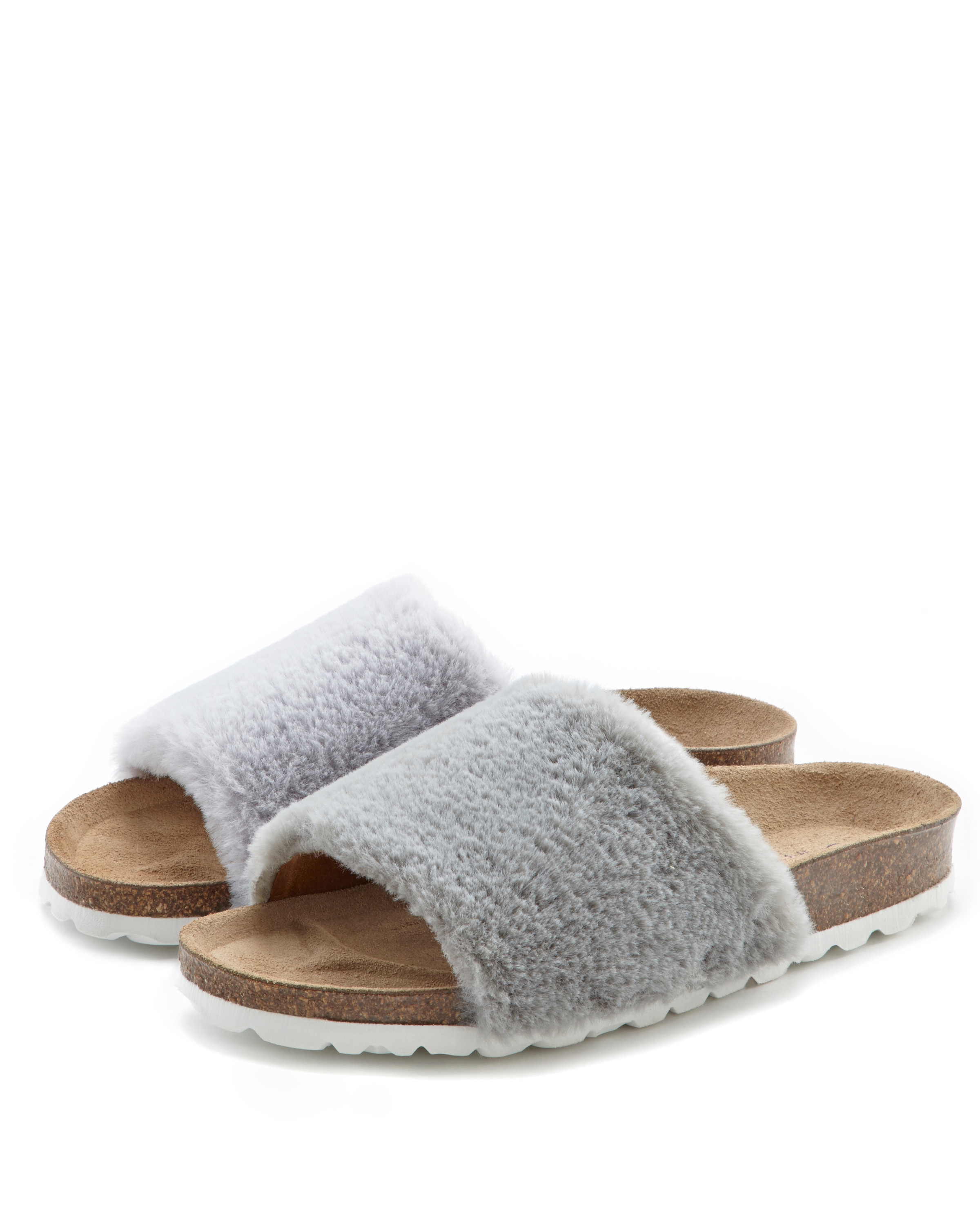 LASCANA Hausschuh »Pantolette,«  Mule, Sandale, offener Schuh, Korkfußbett, Pantoffel