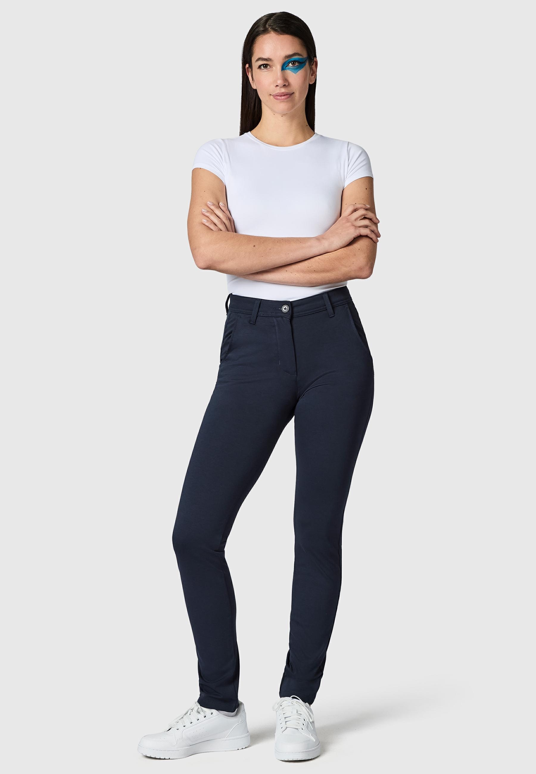 PEAK TIME Stoffhose »Stoffhose Aurele«  Lange Chino-Hose mit Bio-Baumwolle