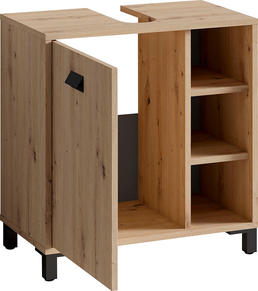 byLIVING Waschbeckenunterschrank Regal Garantie mit kaufen 60 cm, »Wellness«, Syphonausschnitt, praktischem 3 online mit Breite Jahren mit XXL 