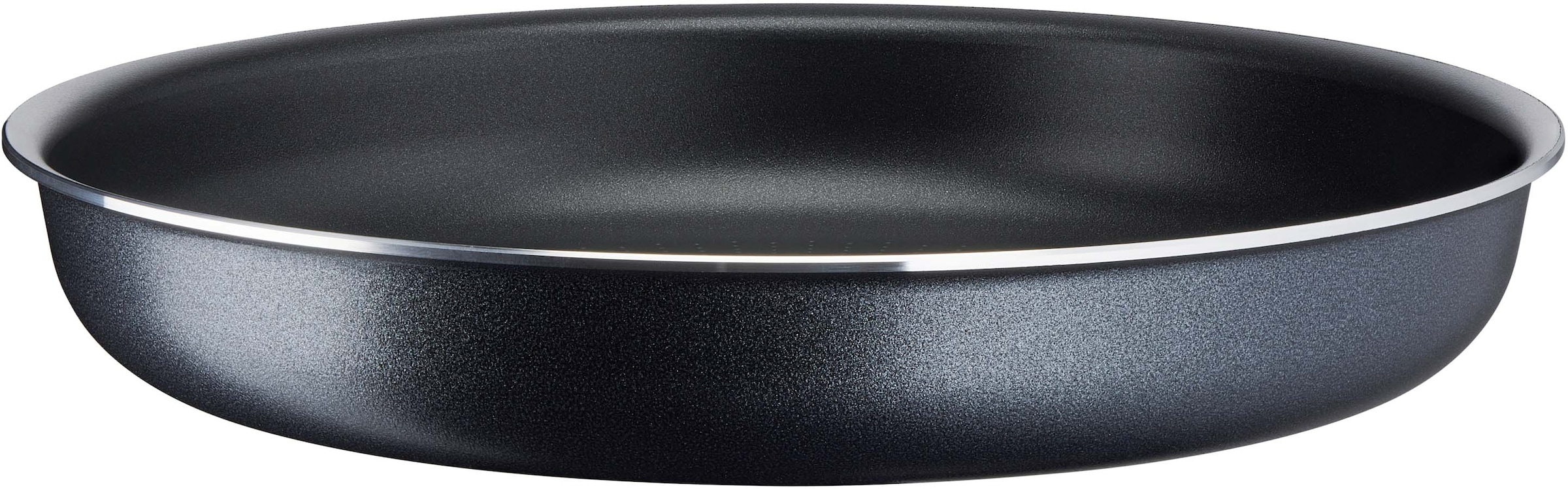 Tefal Pfannen-Set »Ingenio XL Force«, Aluminium, (Set, 3 tlg., je 1 Pfanne Ø 24/28 cm, H: 6 cm), Antihaft, abnehmbarer Griff, Thermo-Signal, alle Herde außer Induktion