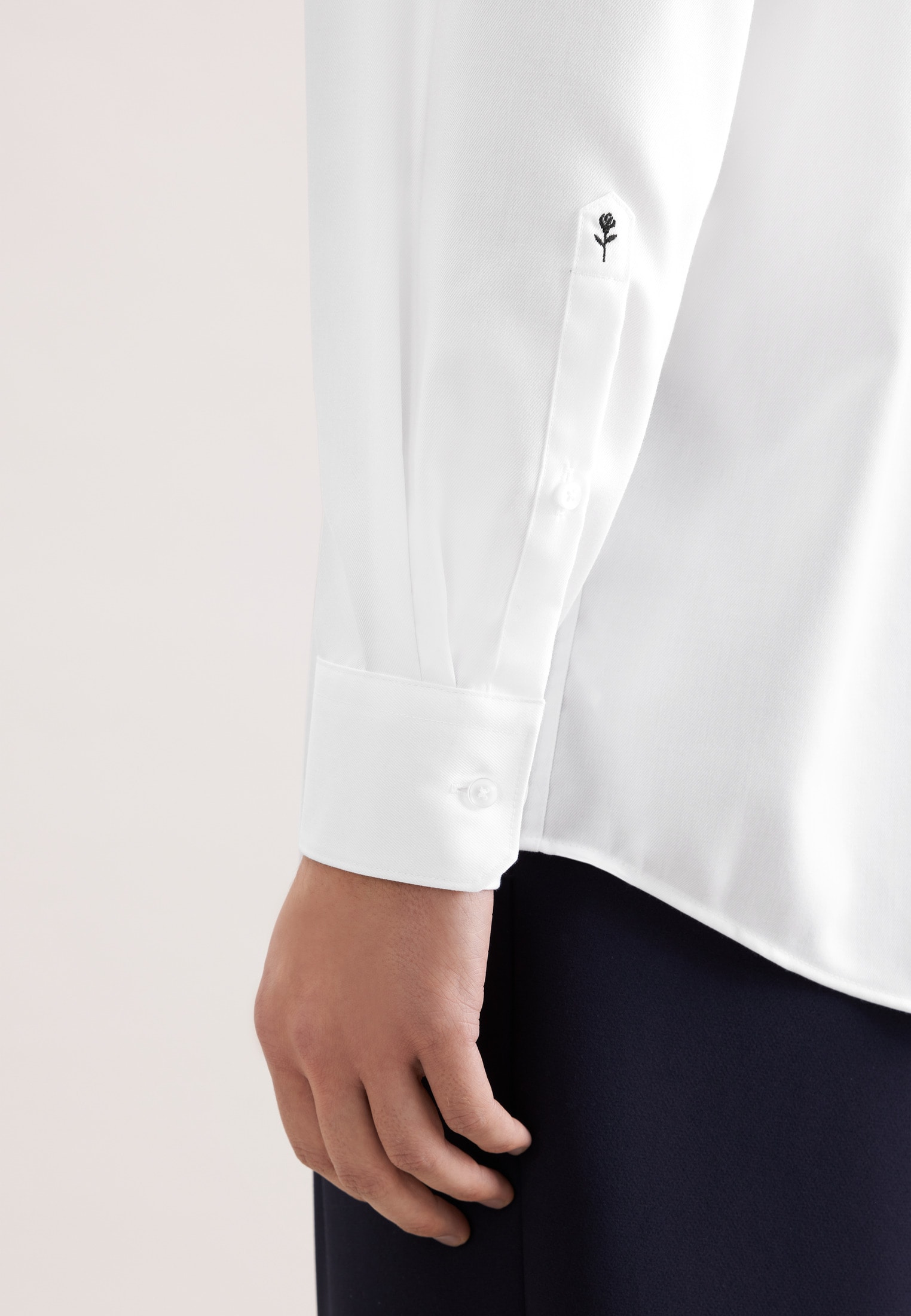 seidensticker Businesshemd »Schwarze Rose« Comfort 1/1 Kentkragen Uni