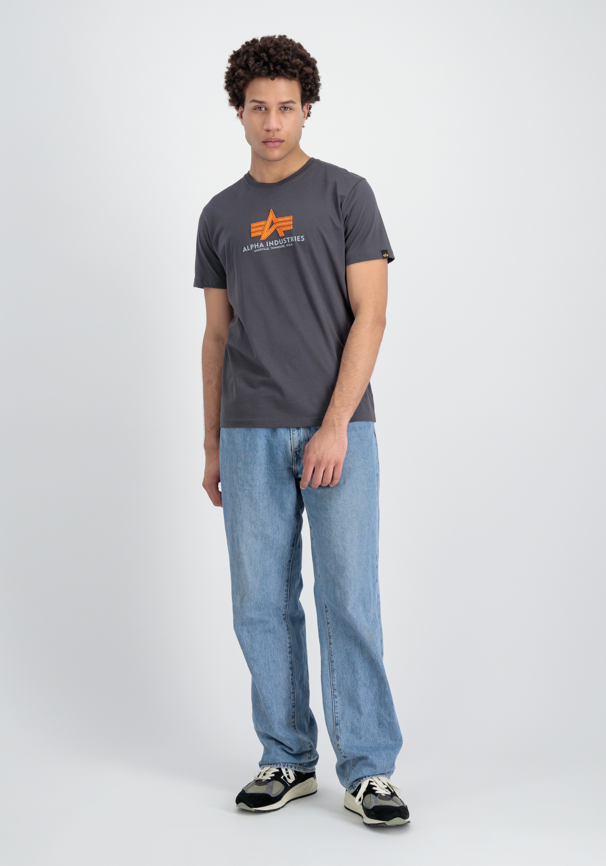Alpha Industries T-Shirt »Alpha Industries Men - T-Shirts Basic T-Shirt BL Rubber«