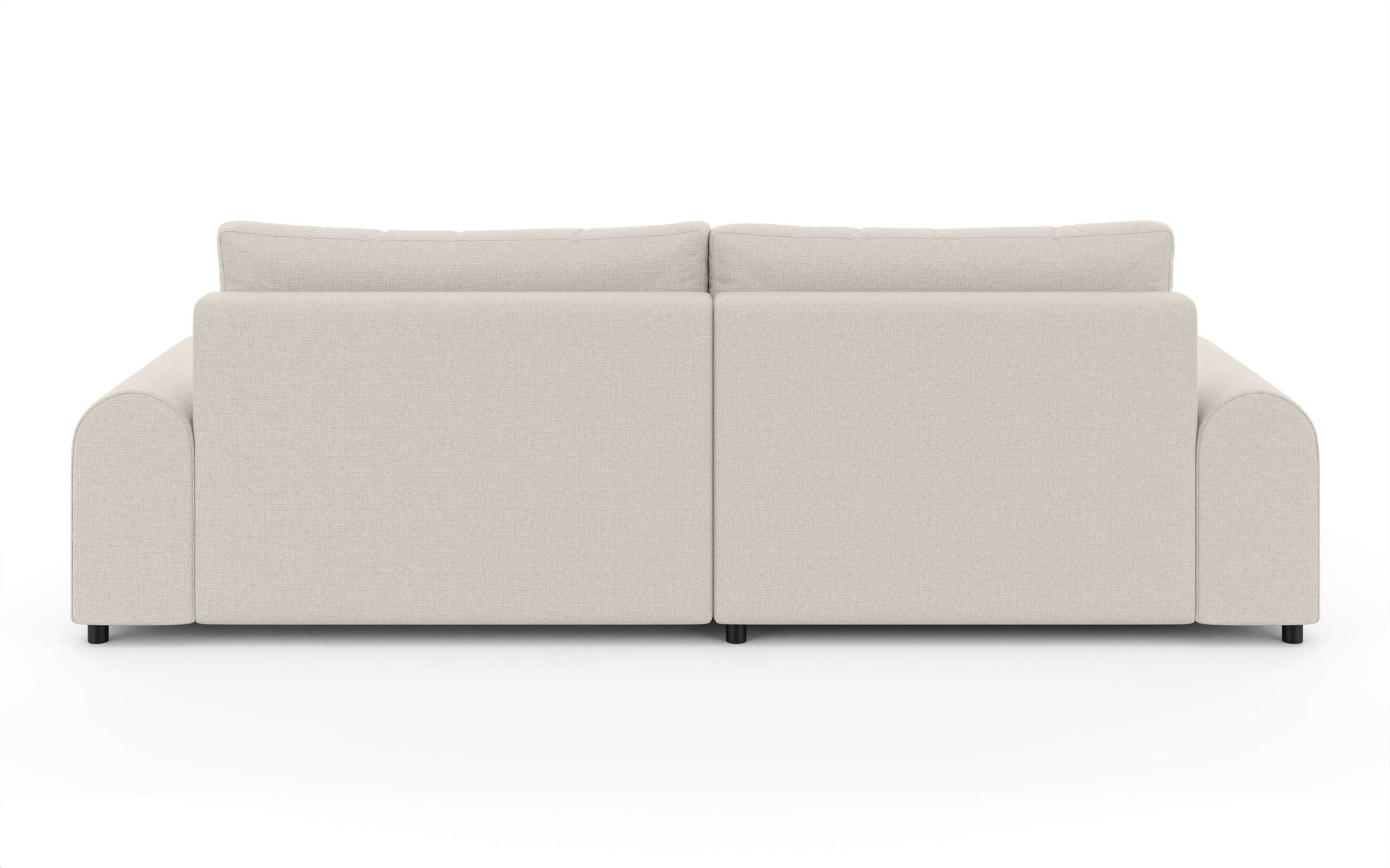 Home affaire Ecksofa »Marsby, mit Bettfunktion und Bettkasten, Maße: B/H/T 242/65/145 cm« L-Form mit Wellenunterfederung, Recamiere links oder rechts bestellbar