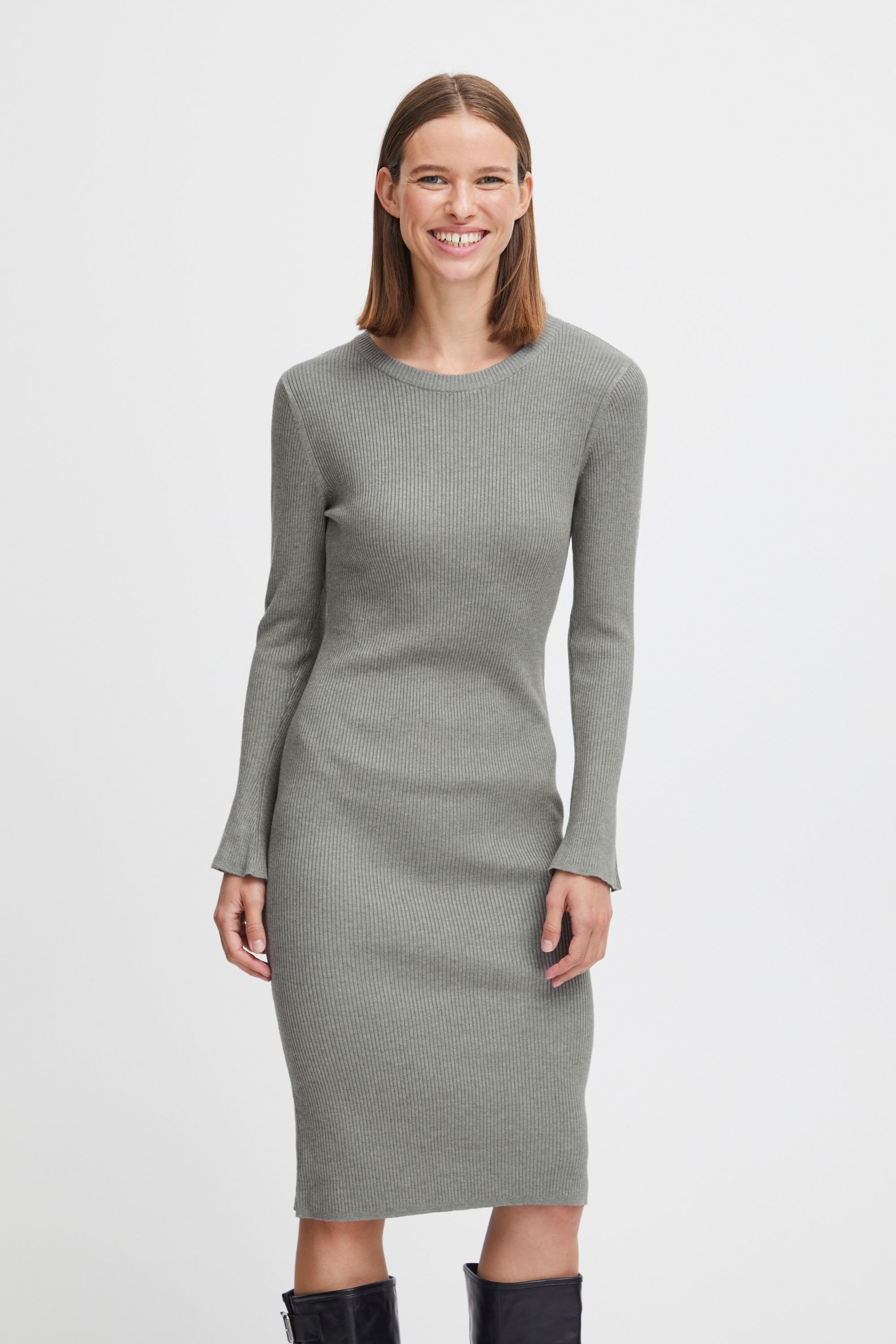 b.young Strickkleid »Strickkleid BYMMMORLA RIB DRESS -«